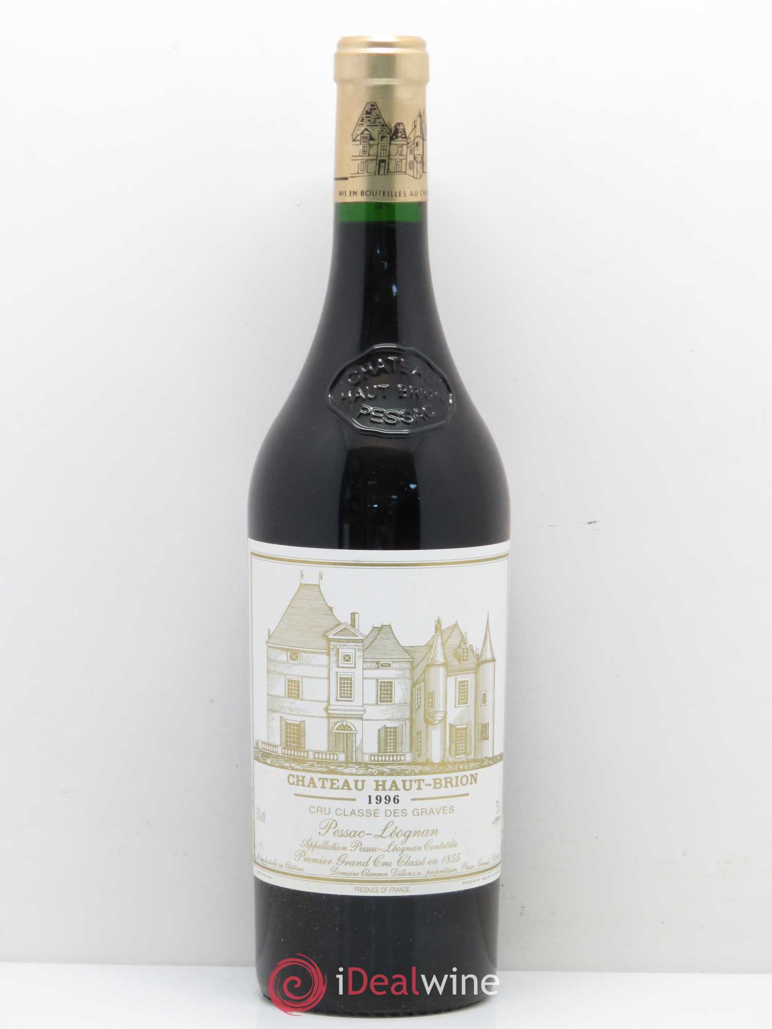 Château Haut Brion 1er Grand Cru Classé 1996 - Lot de 1 bouteille - 0