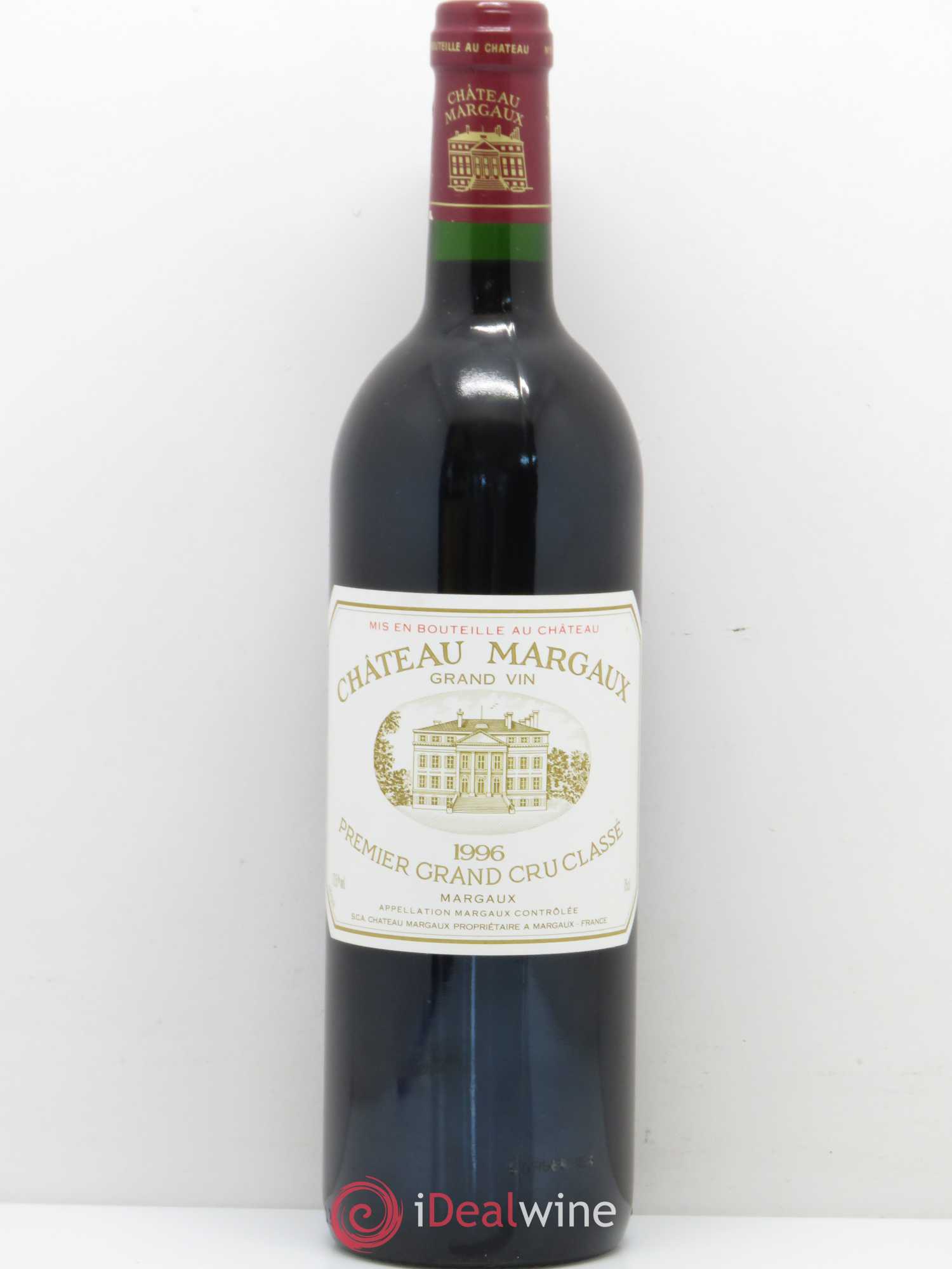 Château Margaux 1er Grand Cru Classé 1996 - Lot de 1 bouteille - 0