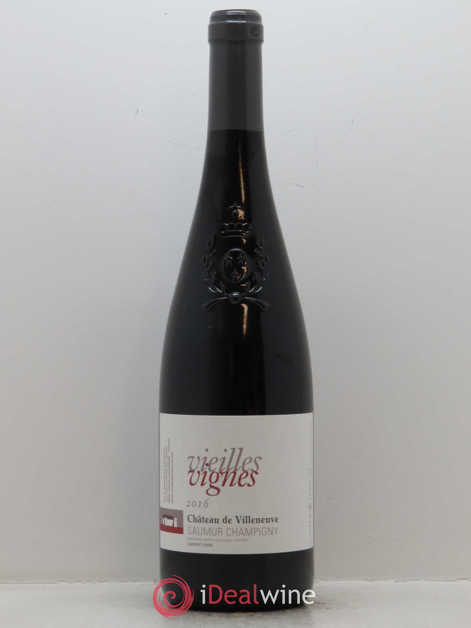 Saumur-Champigny Vieilles Vignes Château de Villeneuve 2016 - Lot de 1 bouteille - 0