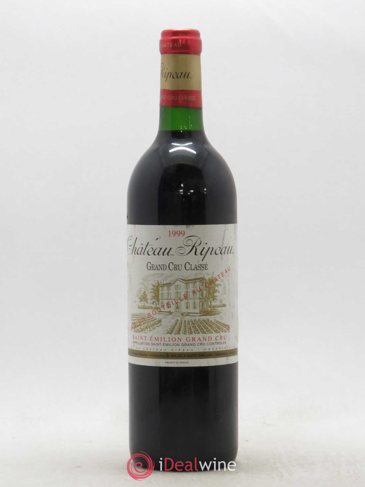 Château Ripeau Grand Cru Classé 1999 - Lot de 1 bouteille - 0