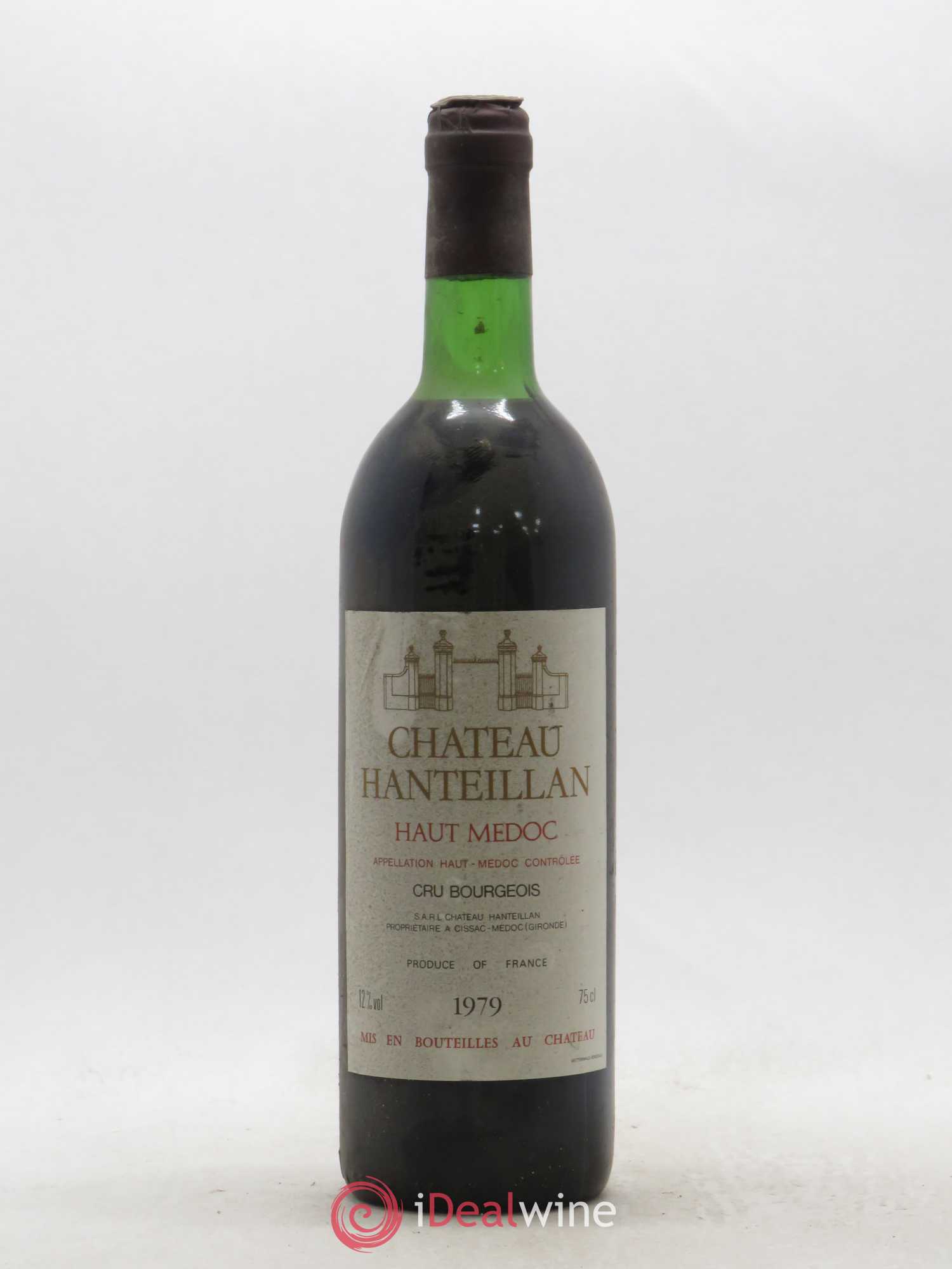 Château Hanteillan Cru Bourgeois (sans prix de réserve) 1979 - Lot de 1 bouteille - 0