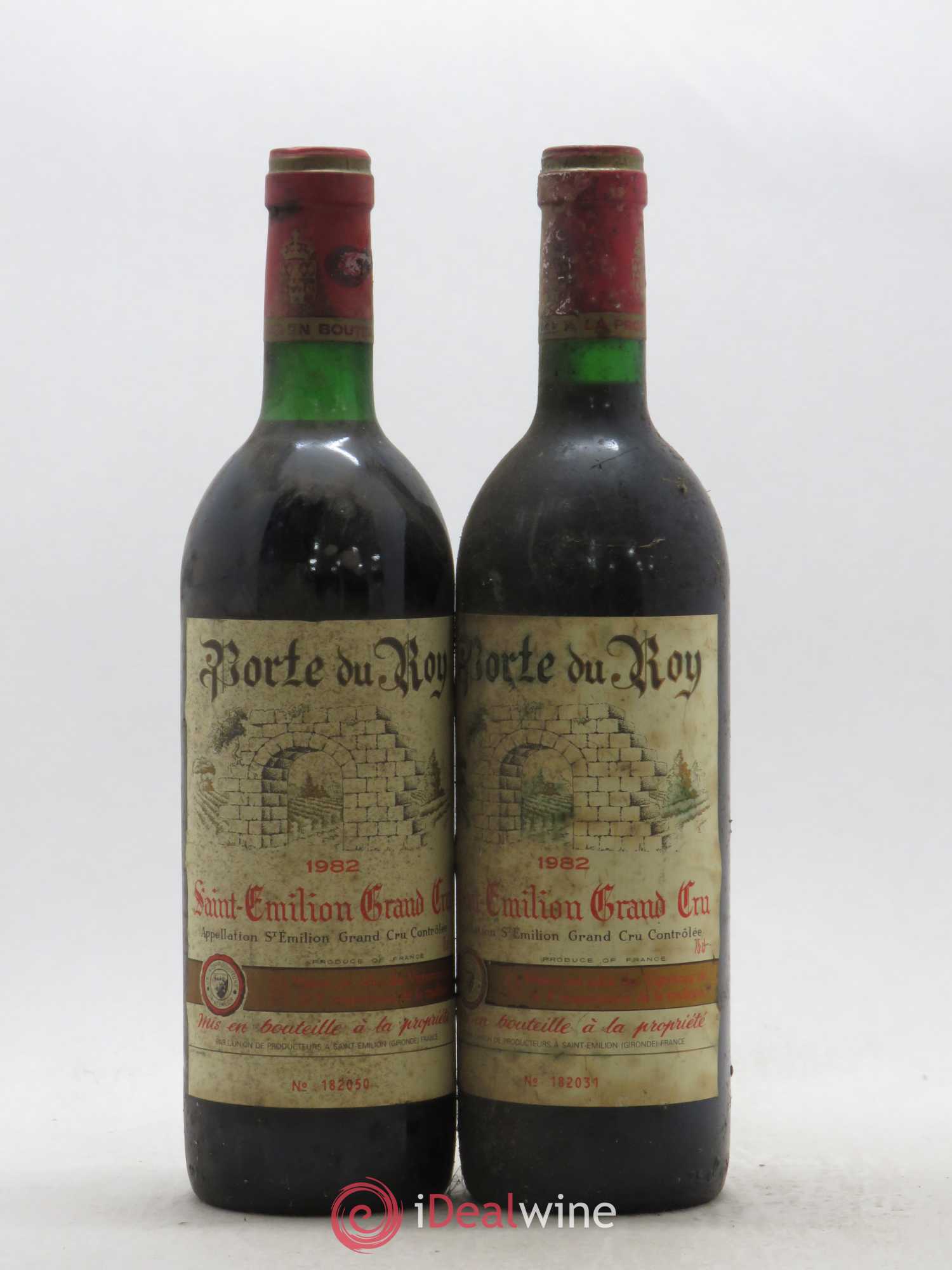 Côtes-du-Rhône Porte du Roy 1982 - Lot de 2 bouteilles - 0
