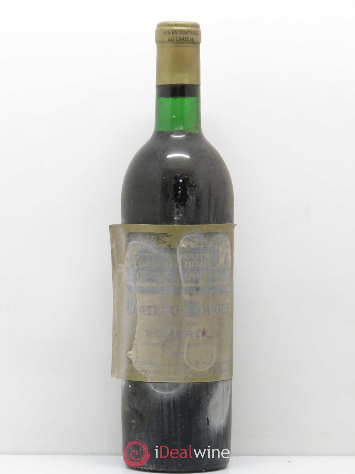 Château Rouget (sans prix de réserve) 1972 - Lot de 1 bouteille - 0
