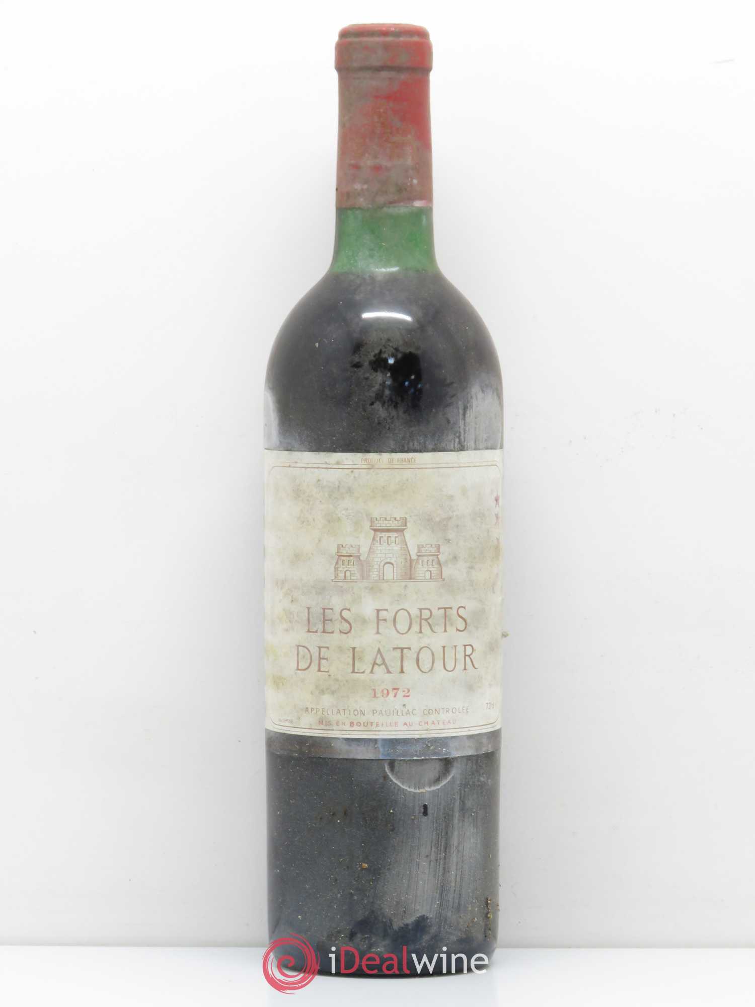 Les Forts de Latour Second Vin 1972 - Lot de 1 bouteille - 0