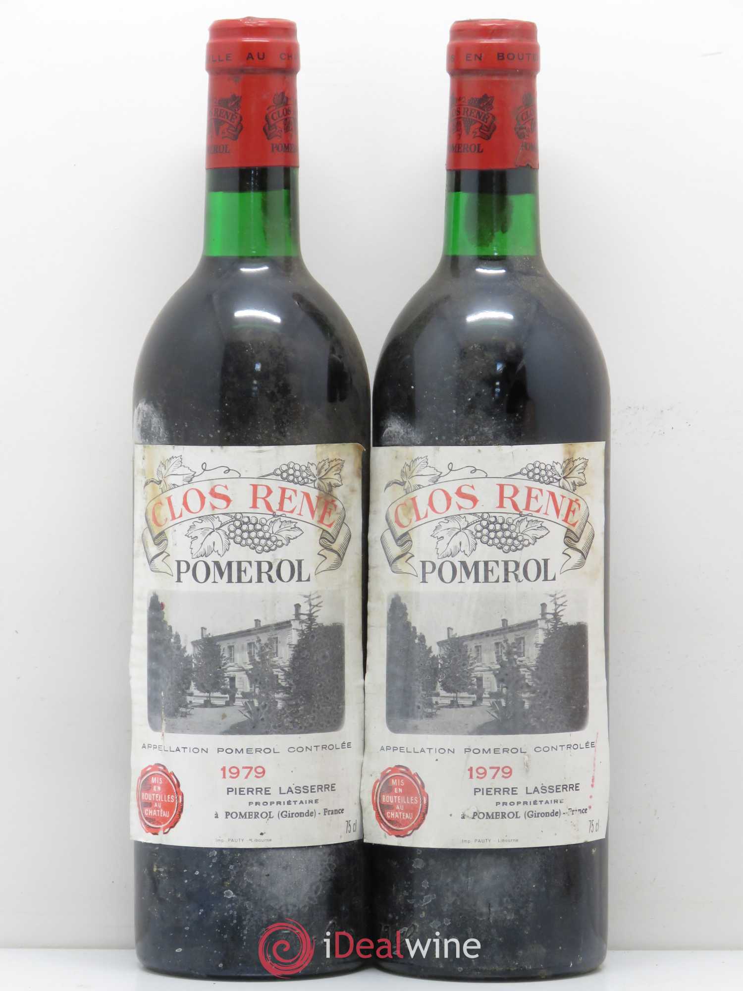 Clos René 1979 - Lot of 2 bottles - 0
