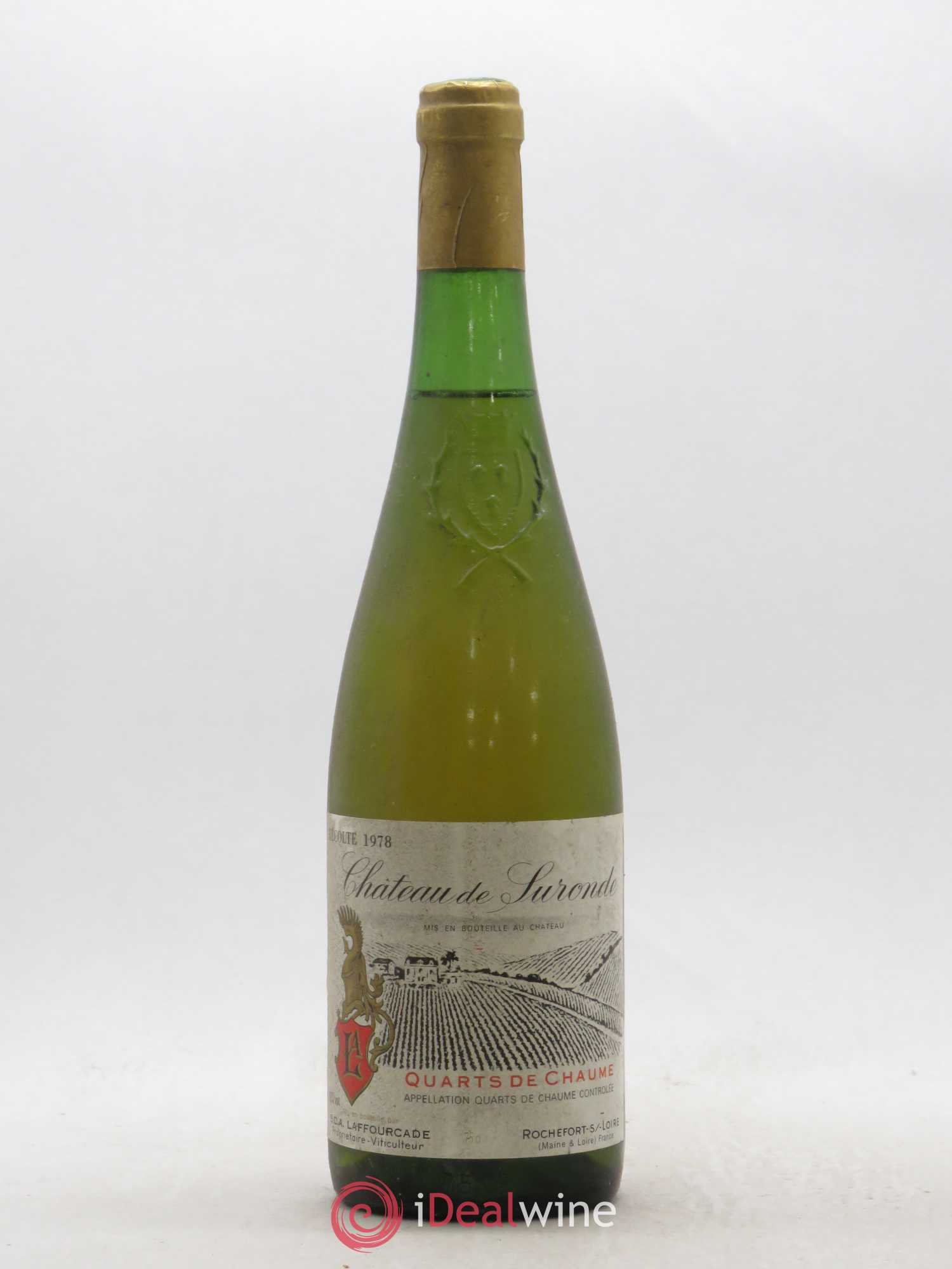 Quarts de Chaume Château de Suronde 1978 - Lotto di 1 bottiglia - 0