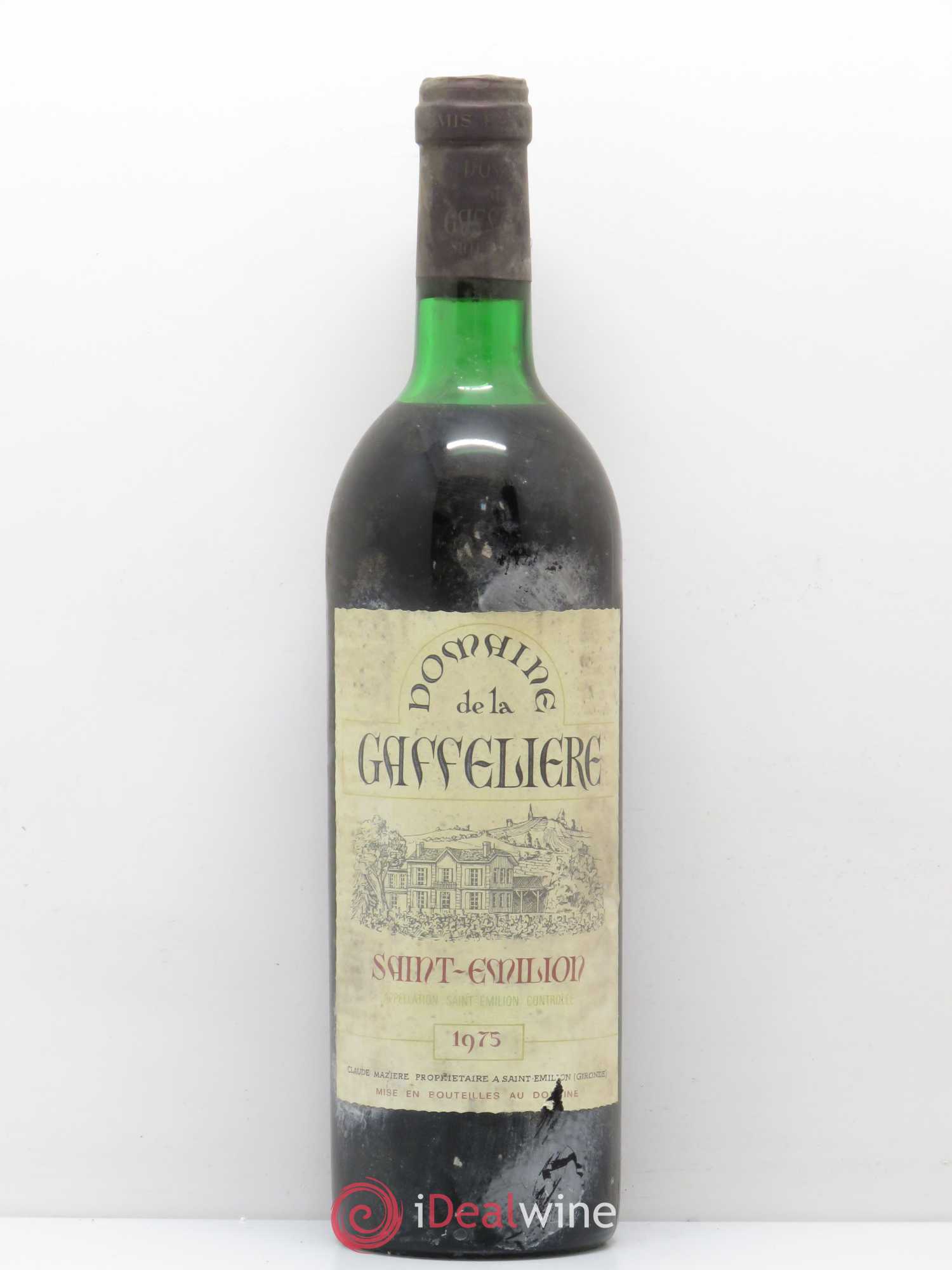 Saint-Émilion Domaine de La Gaffelière 1975 - Lot de 1 bouteille - 0
