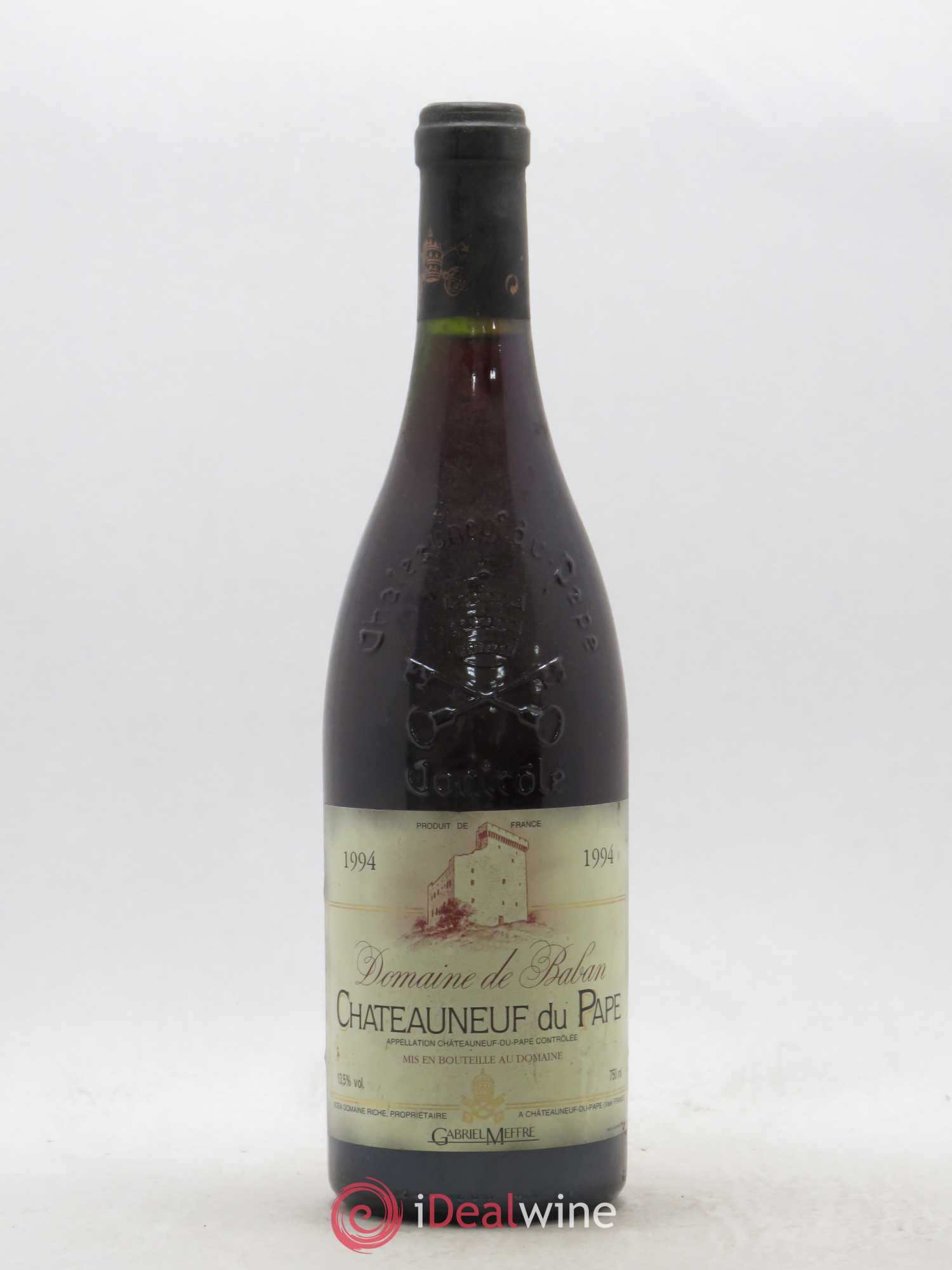 Châteauneuf-du-Pape Domaine de Baban 1994 - Lot of 1 bottle - 0