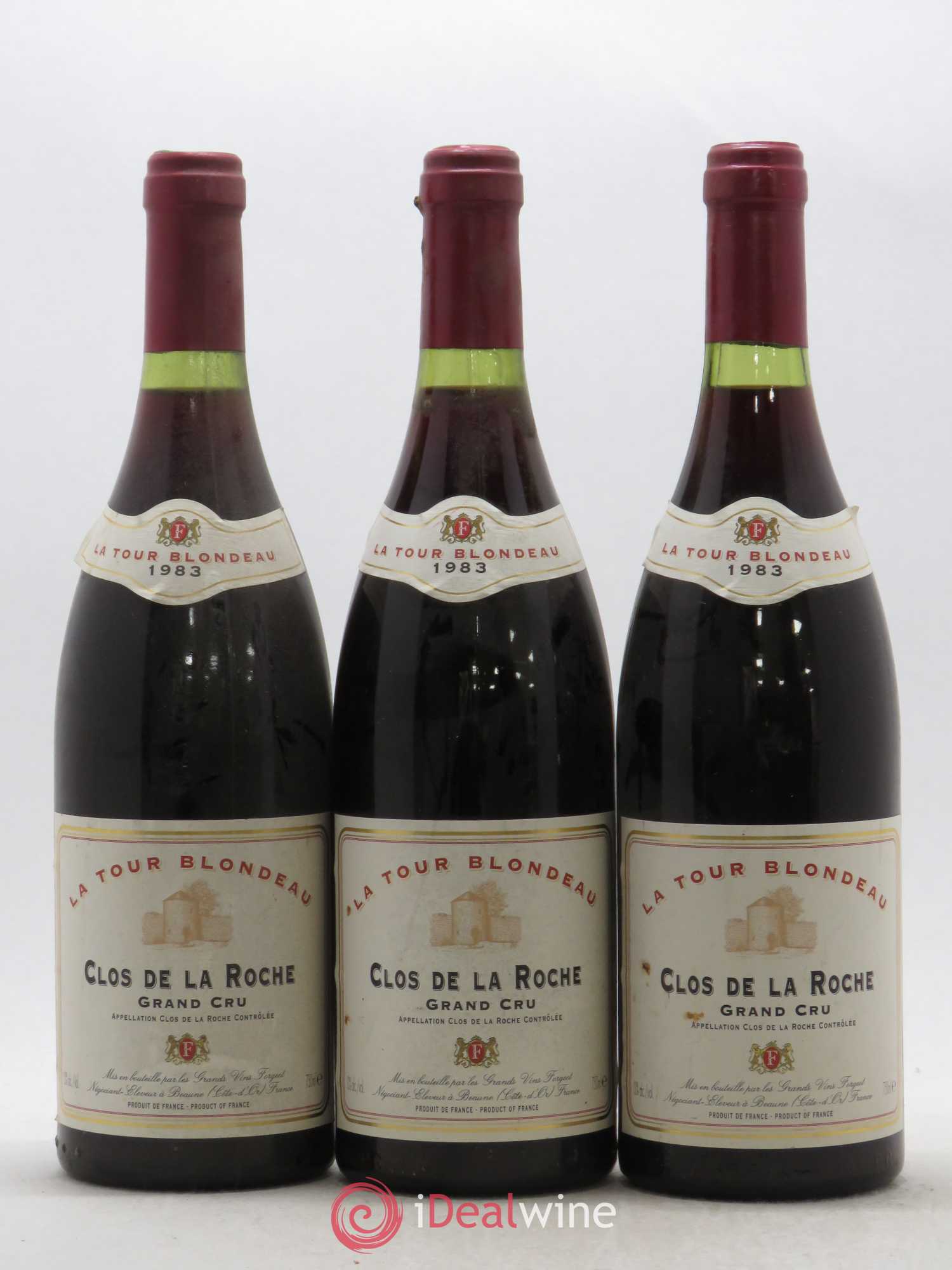 Clos de la Roche Grand Cru 1983 - Posten von 3 Flaschen - 0