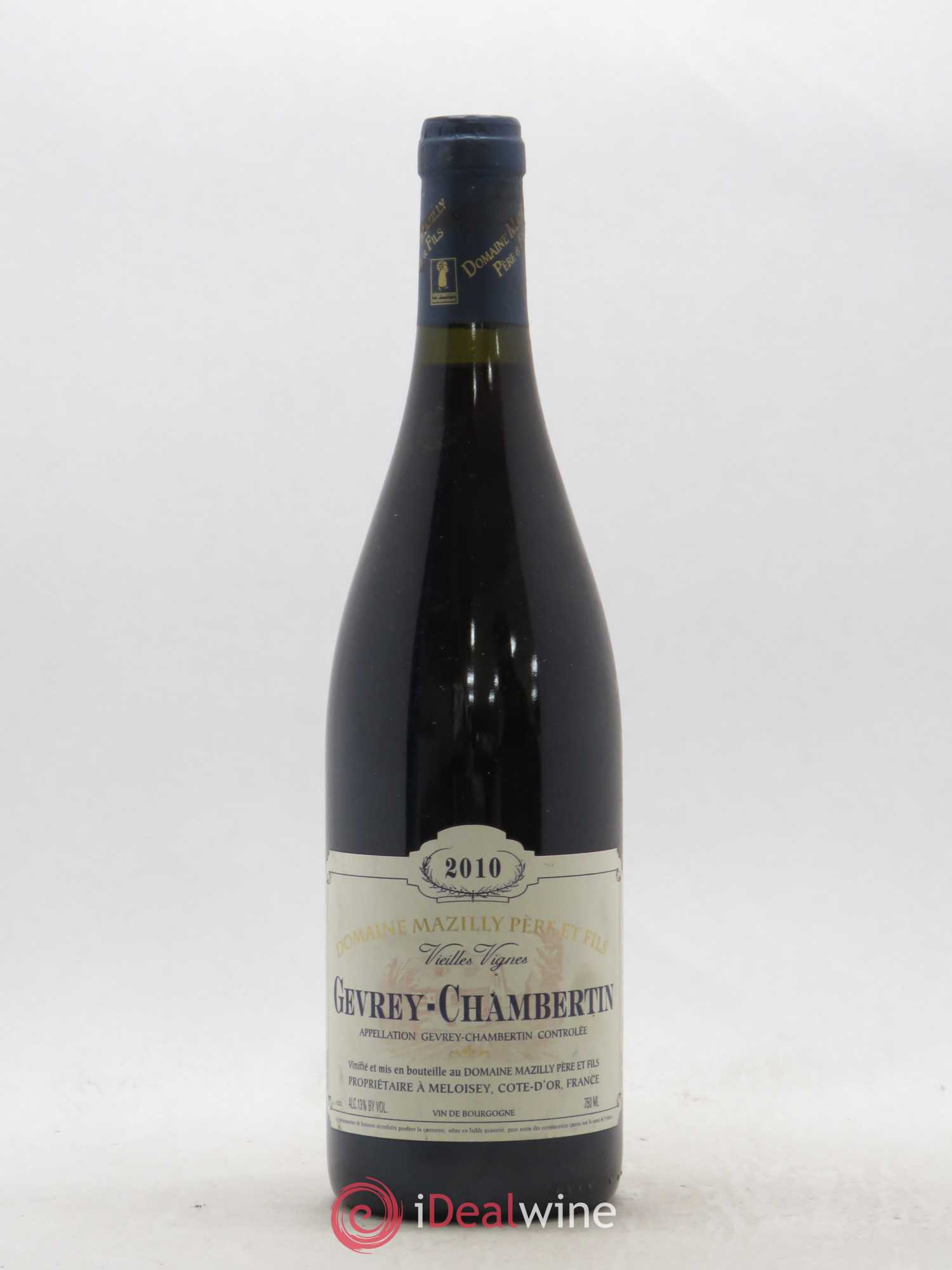 Gevrey-Chambertin Domaine Mazilly Vieilles vignes 2010 - Posten von 1 Flasche - 0