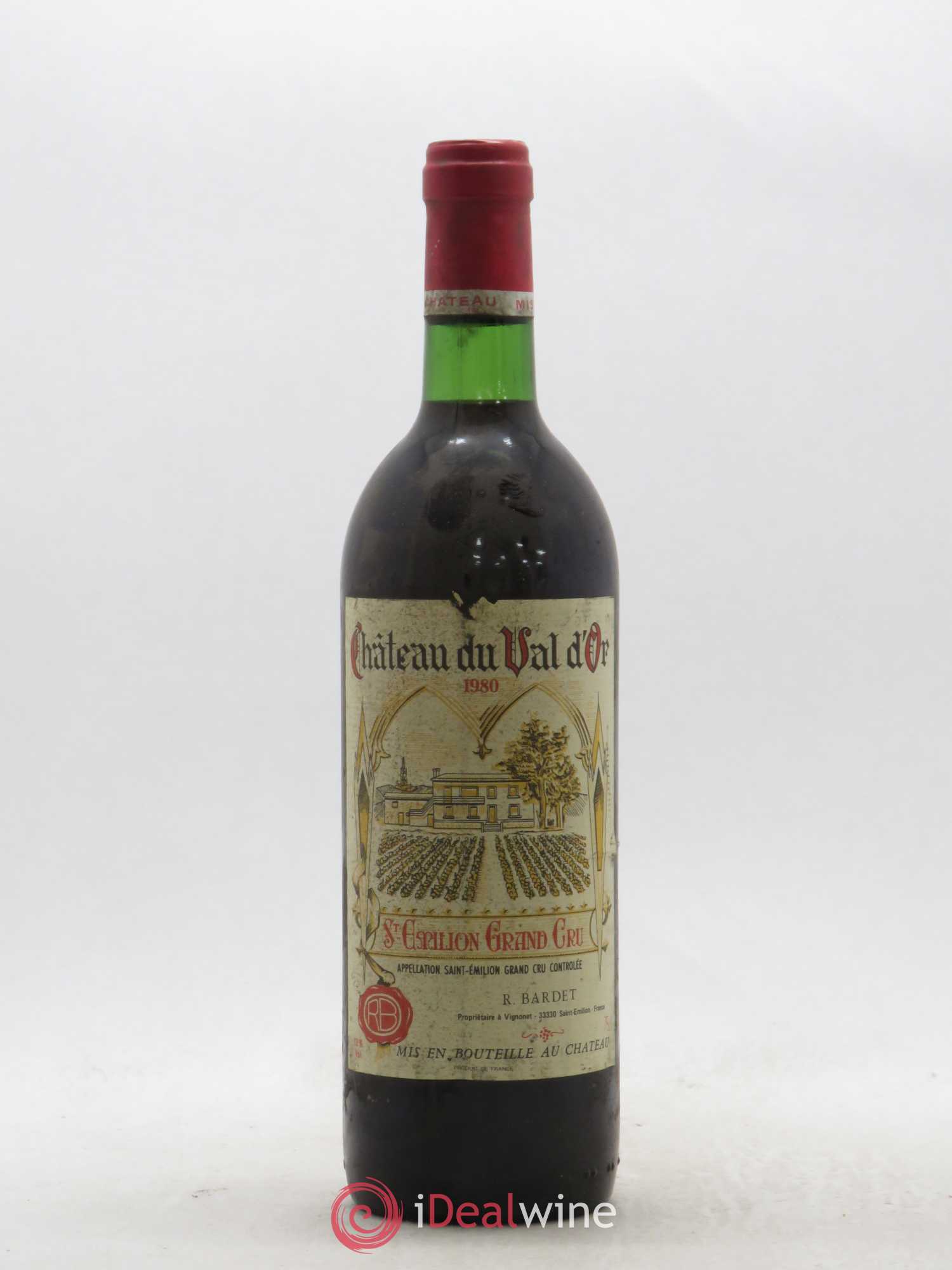 Saint-Émilion Grand Cru Château du Val d'Or 1980 - Lot de 1 bouteille - 0