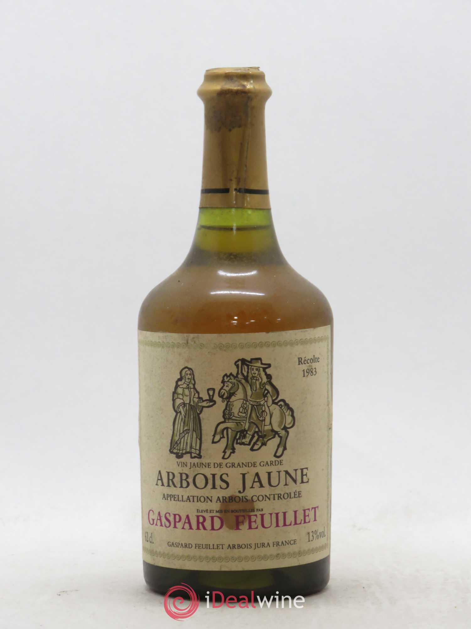 Arbois Vin Jaune Gaspard Feuillet 1983 - Posten von 1 Flasche - 0