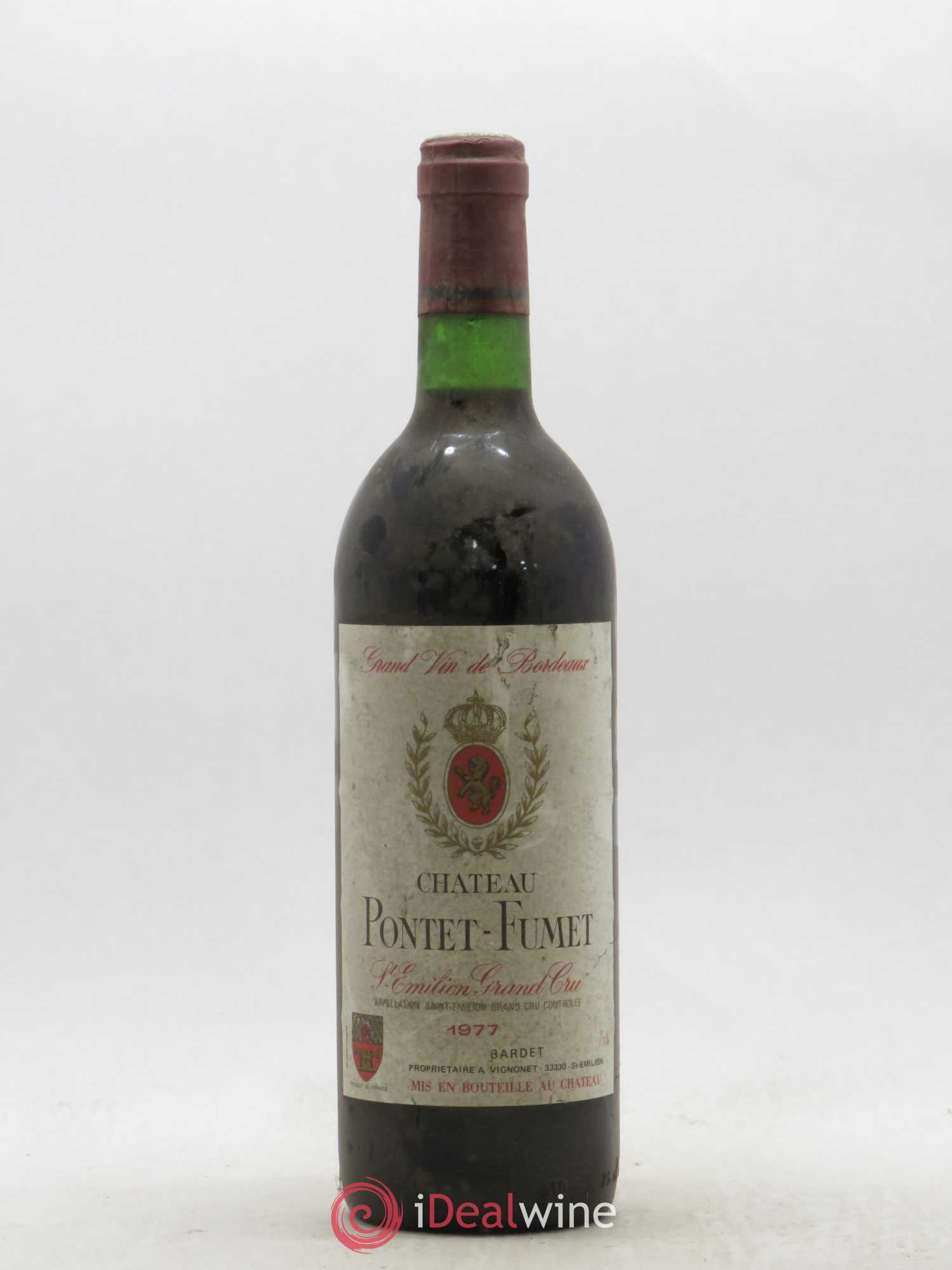 Pontet-Fumet (sans prix de réserve) 1977 - Lot de 1 bouteille - 0