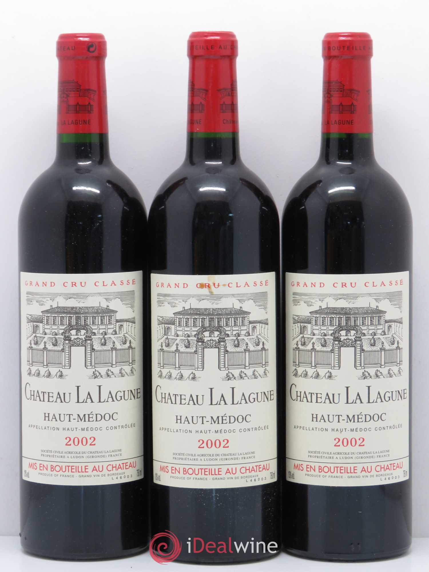 Château la Lagune 3ème Grand Cru Classé 2002 - Lot de 6 bouteilles - 2
