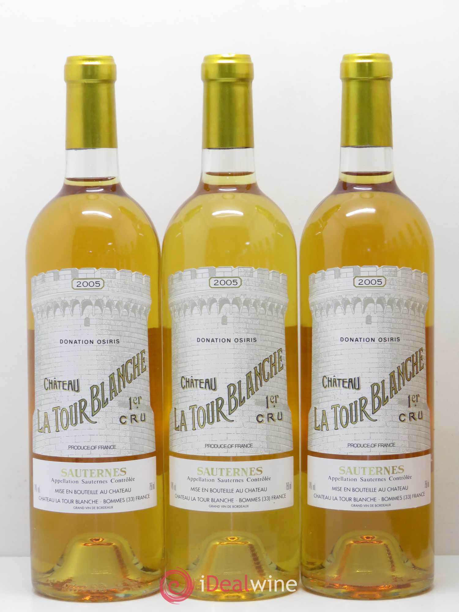 Château la Tour Blanche 1er Grand Cru Classé 2005 - Lotto di 12 bottiglie - 2