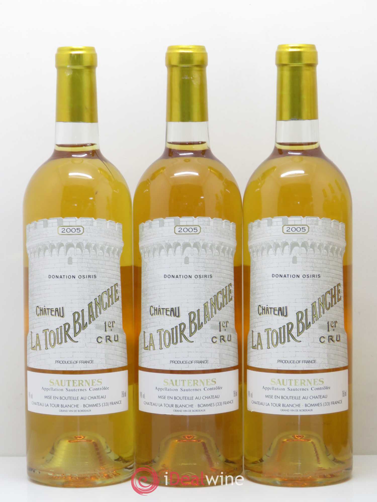 Château la Tour Blanche 1er Grand Cru Classé 2005 - Lotto di 12 bottiglie - 3