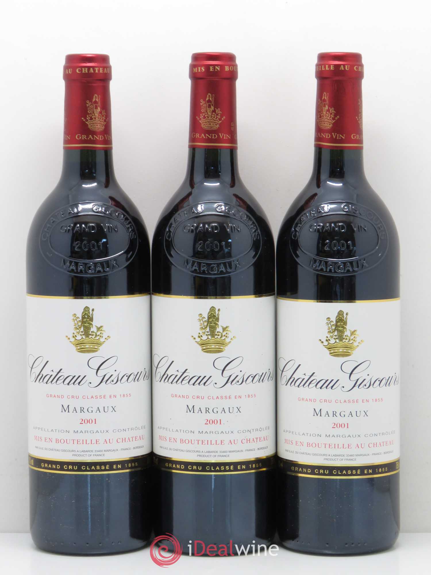 Château Giscours 3ème Grand Cru Classé 2001 - Lot de 6 bouteilles - 2
