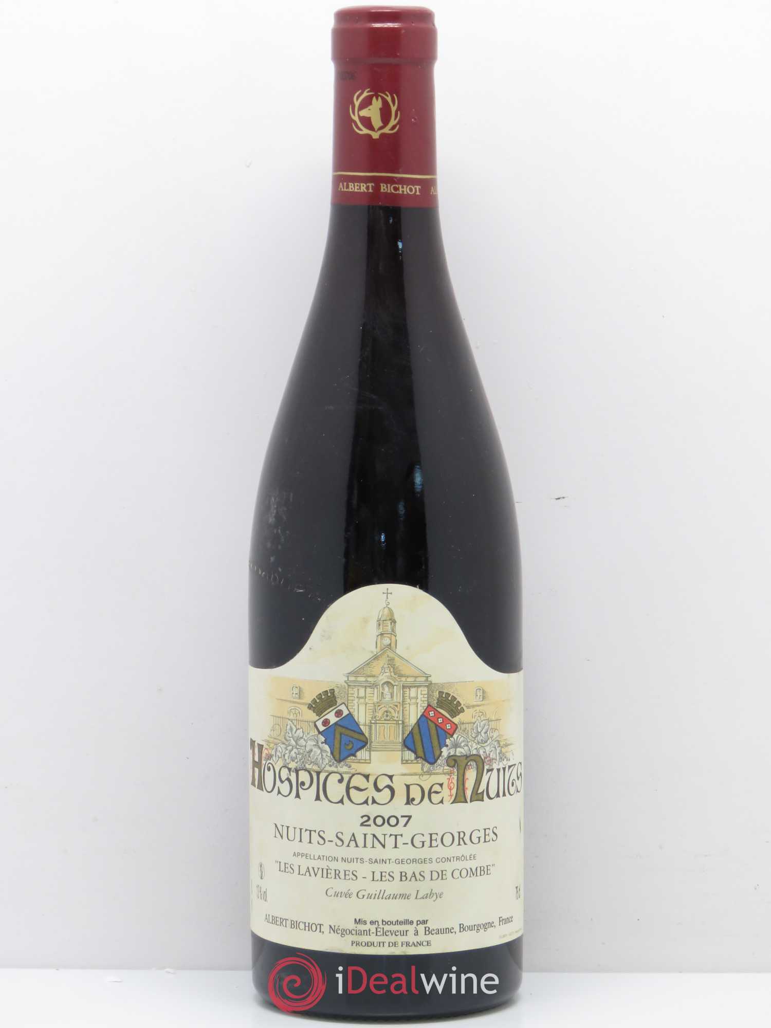 Nuits-Saint-Georges Les Lavières Les Bas de Combe Hospices de Nuits Labye 2007 - Posten von 1 Flasche - 0