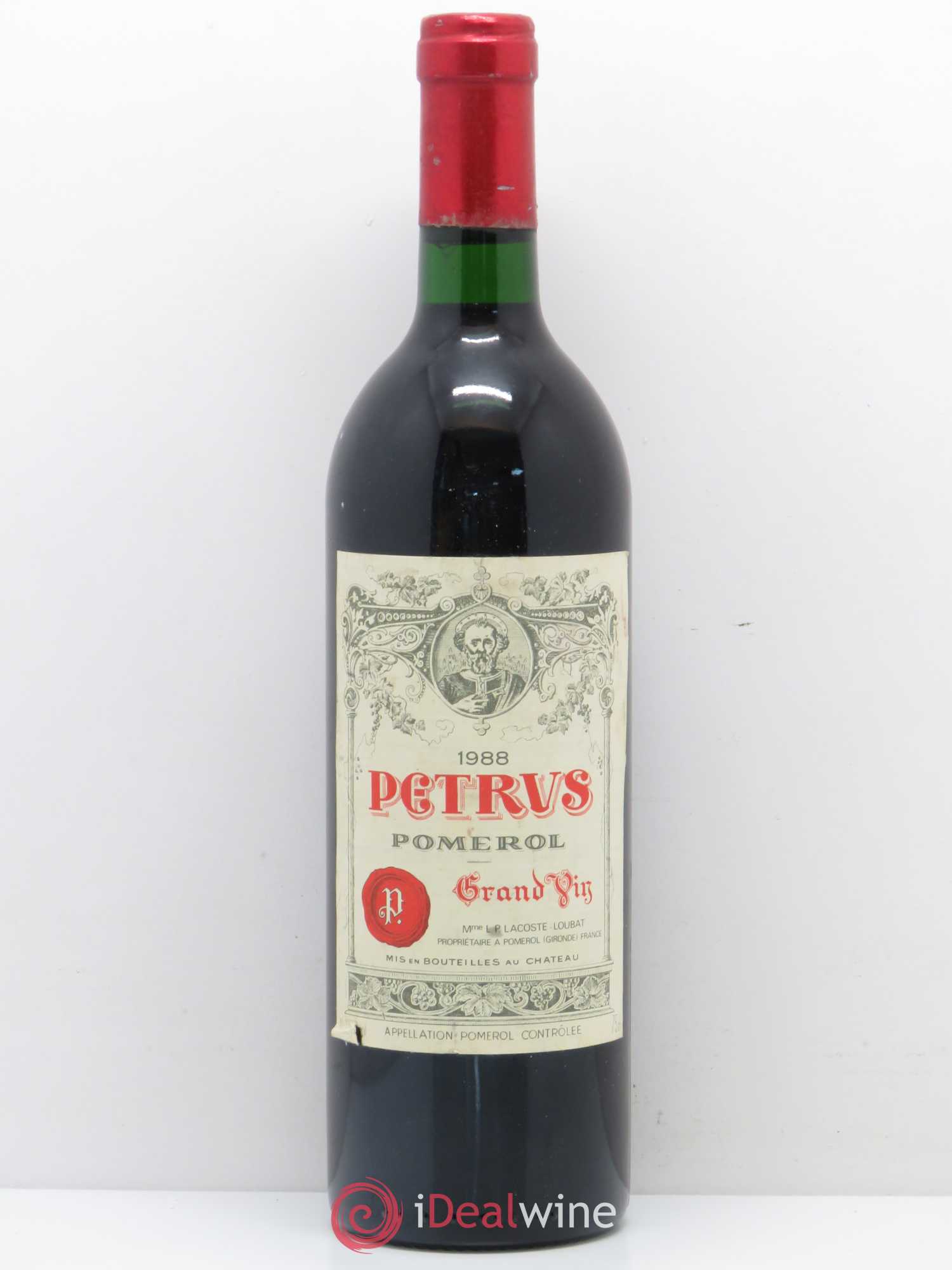Petrus 1988 - Lot de 1 bouteille - 0