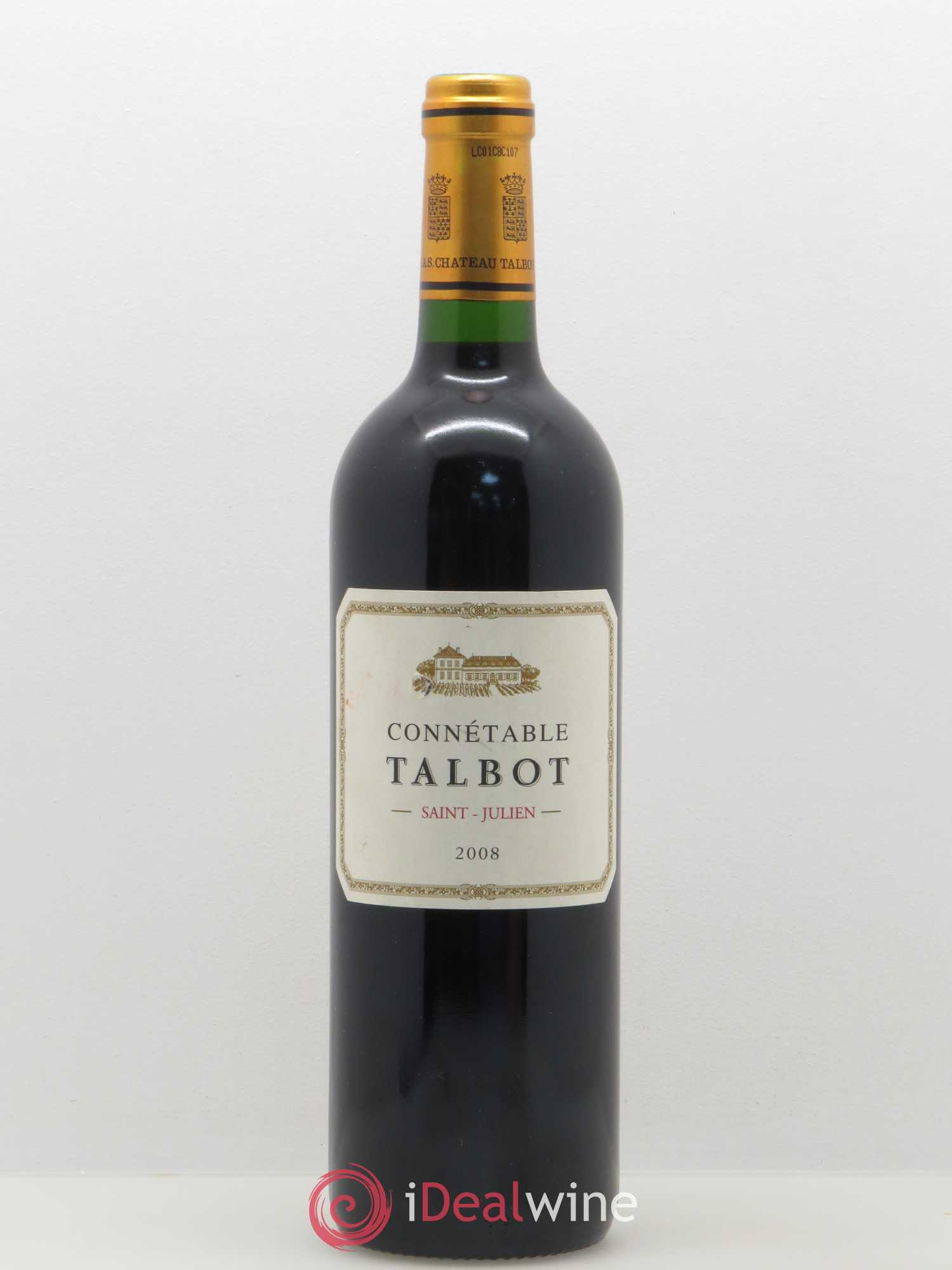 Connétable de Talbot Second Vin 2008 - Lot de 1 bouteille - 0