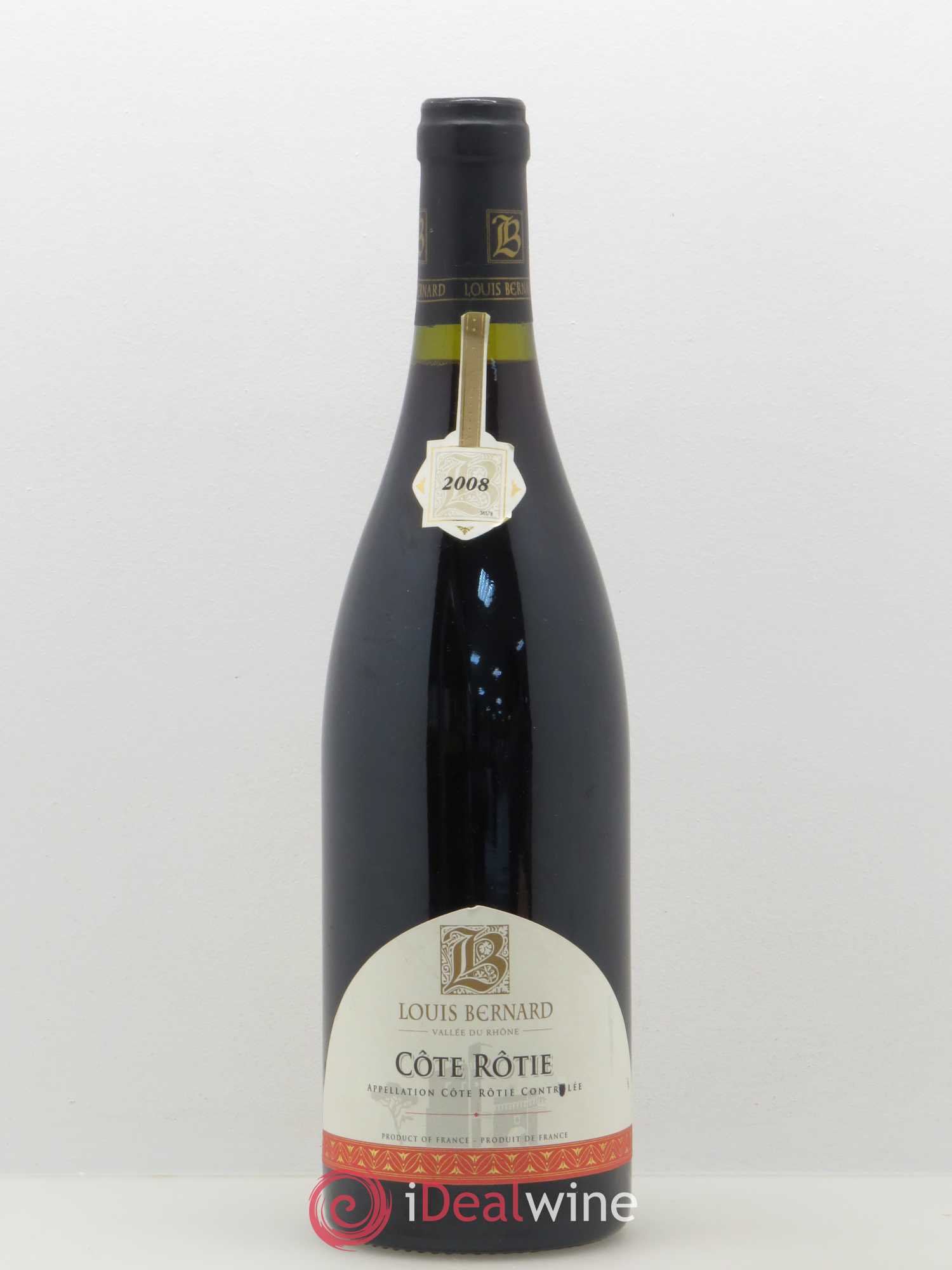 Côte-Rôtie Louis Bernard 2008 - Lot de 1 bouteille - 0