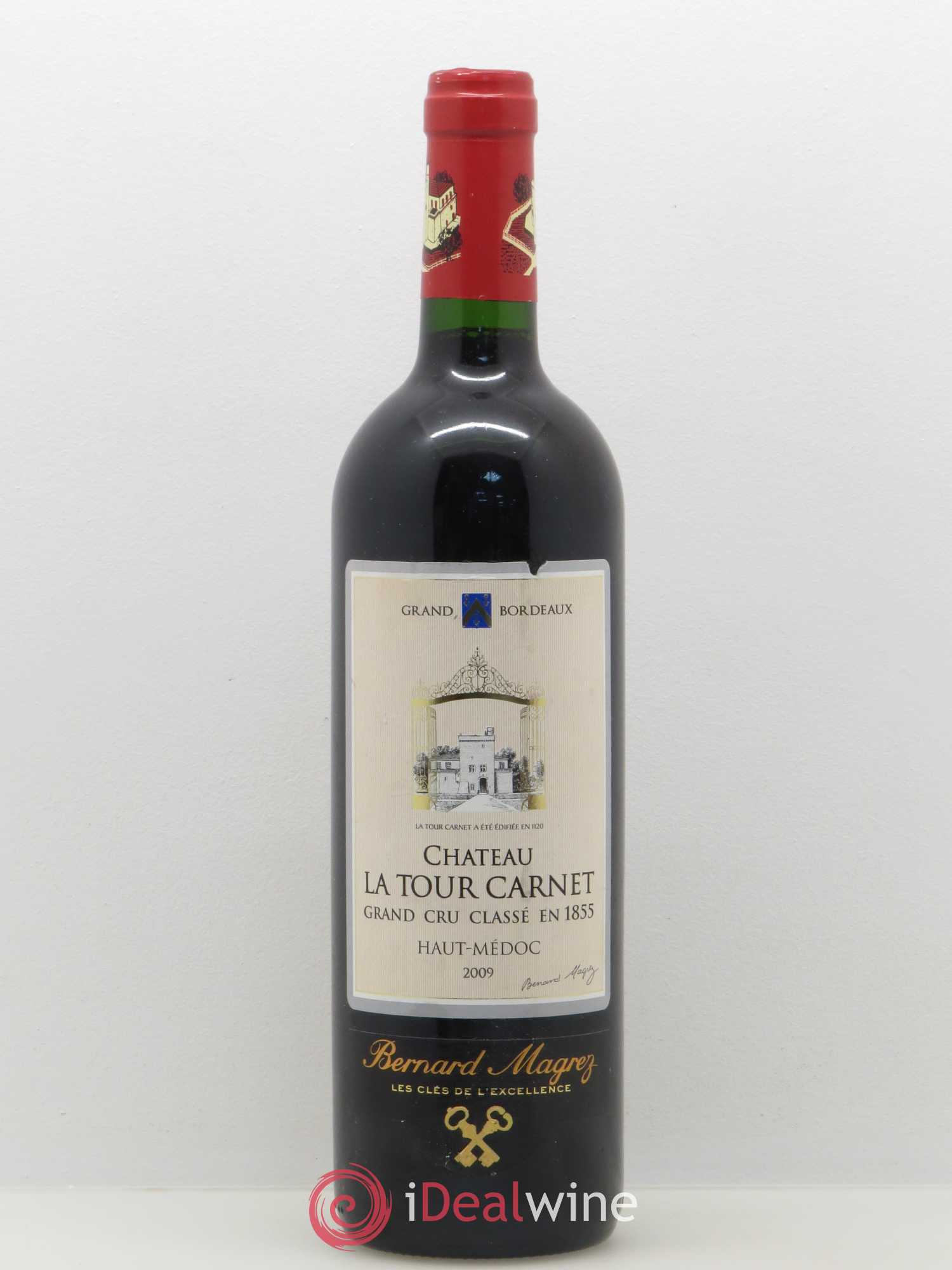 Château la Tour Carnet 4ème Grand Cru Classé 2009 - Lot de 1 bouteille - 0