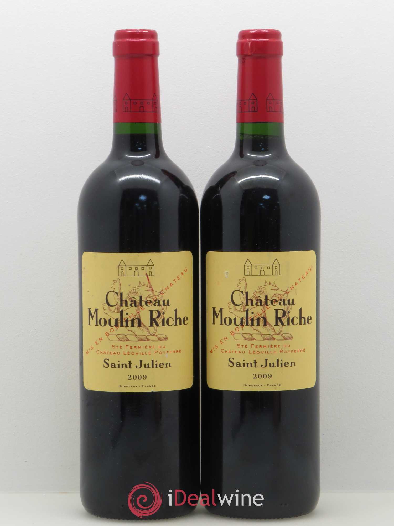 Château Moulin Riche 2009 - Lot de 2 bouteilles - 0