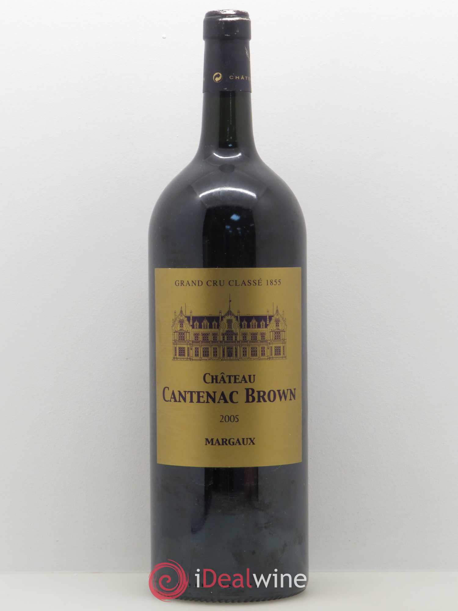 Château Cantenac Brown 3ème Grand Cru Classé 2005 - Lot de 1 magnum - 0