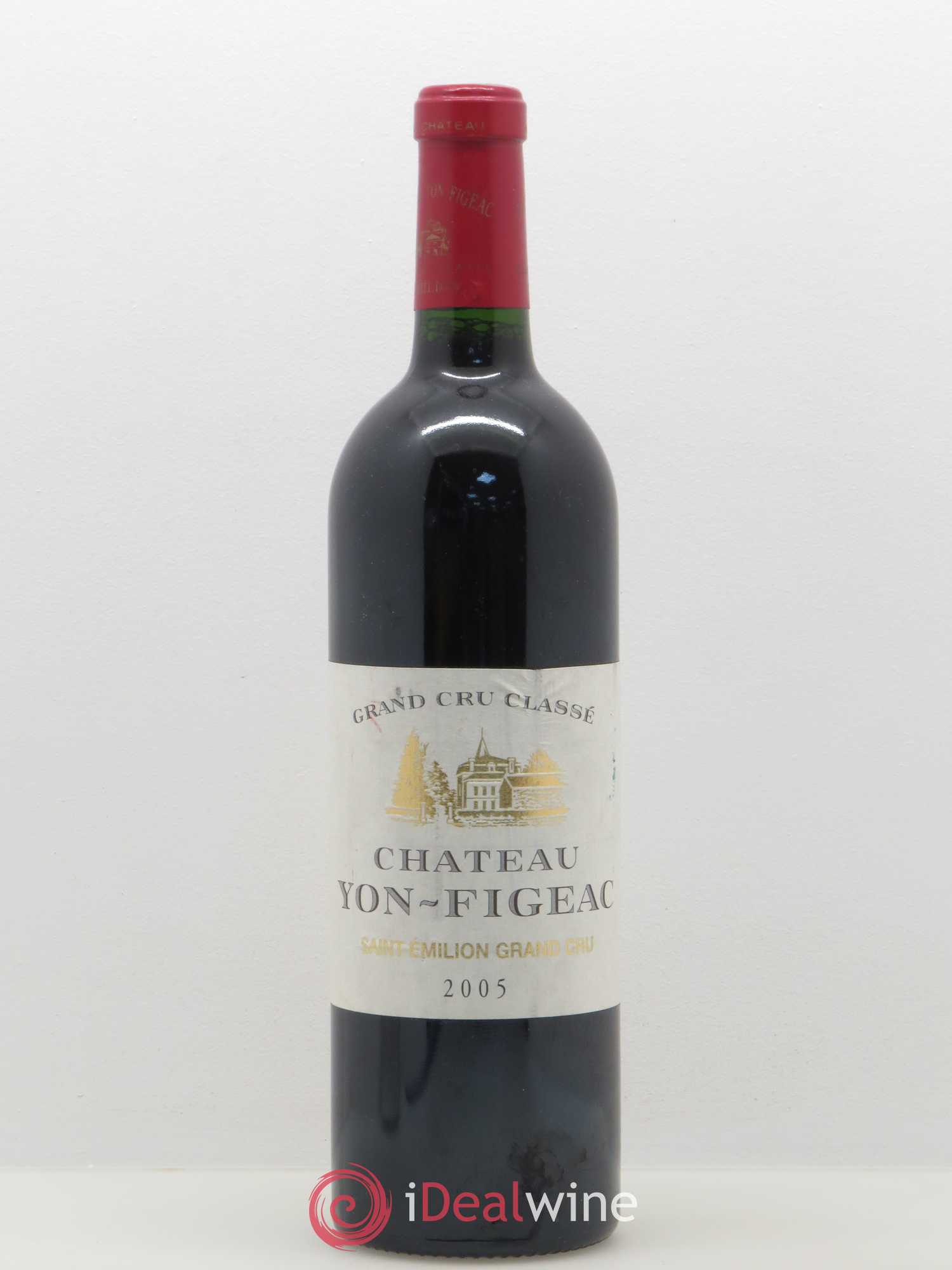 Château Yon Figeac Grand Cru Classé 2005 - Lot de 1 bouteille - 0