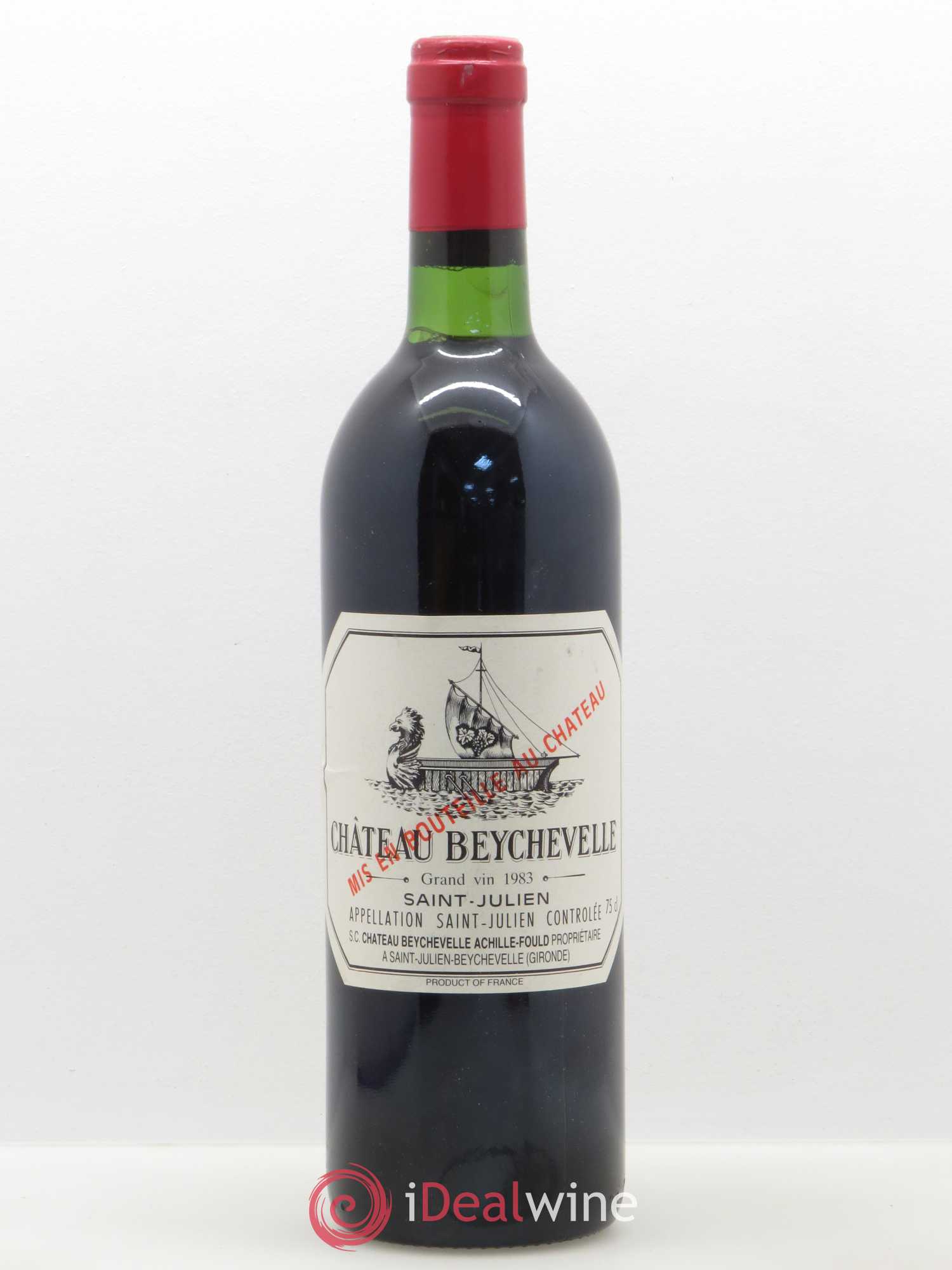 Château Beychevelle 4ème Grand Cru Classé 1983 - Lot de 1 bouteille - 0
