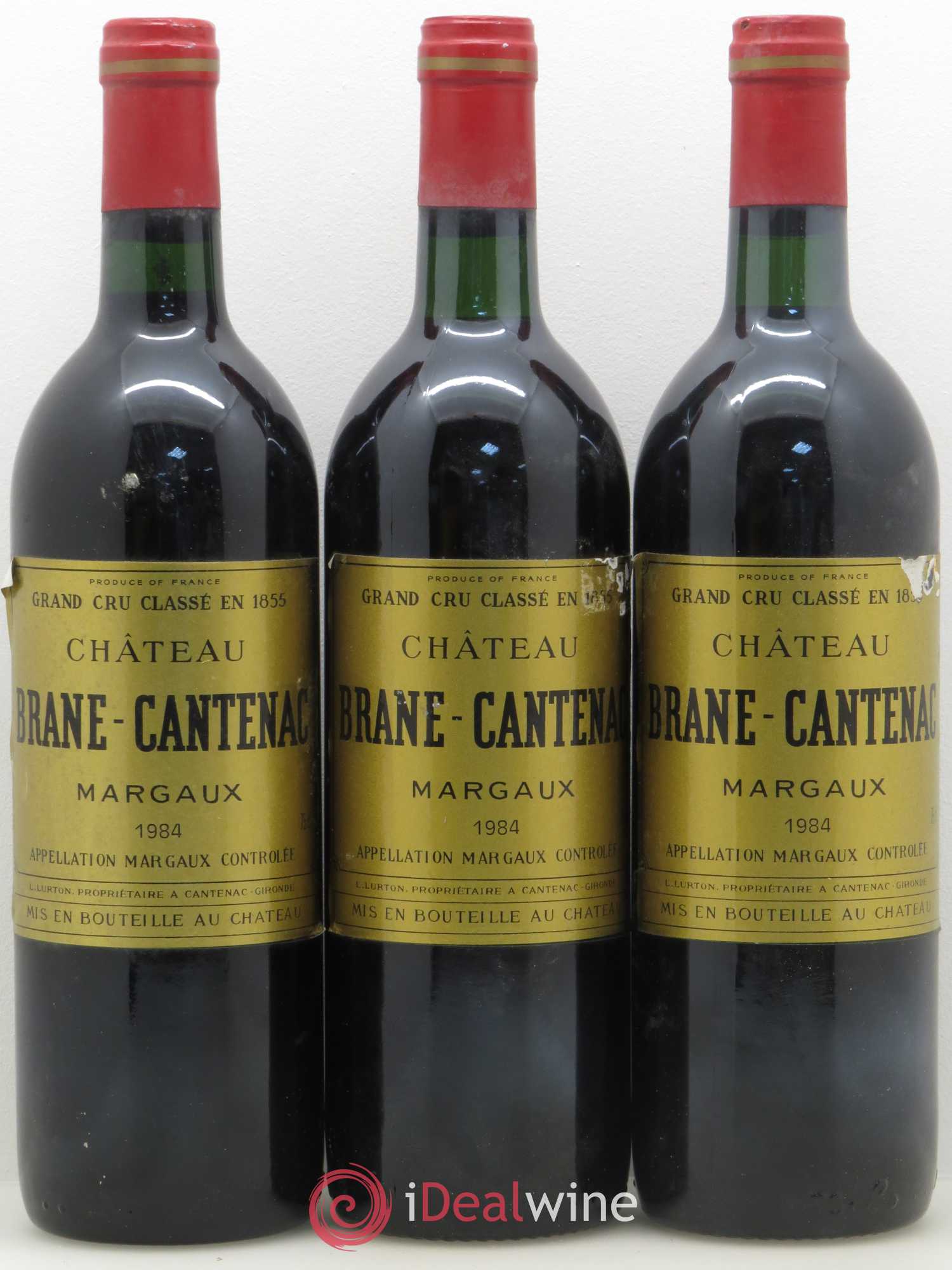 Château Brane Cantenac 2ème Grand Cru Classé 1984 - Lot de 12 bouteilles - 2