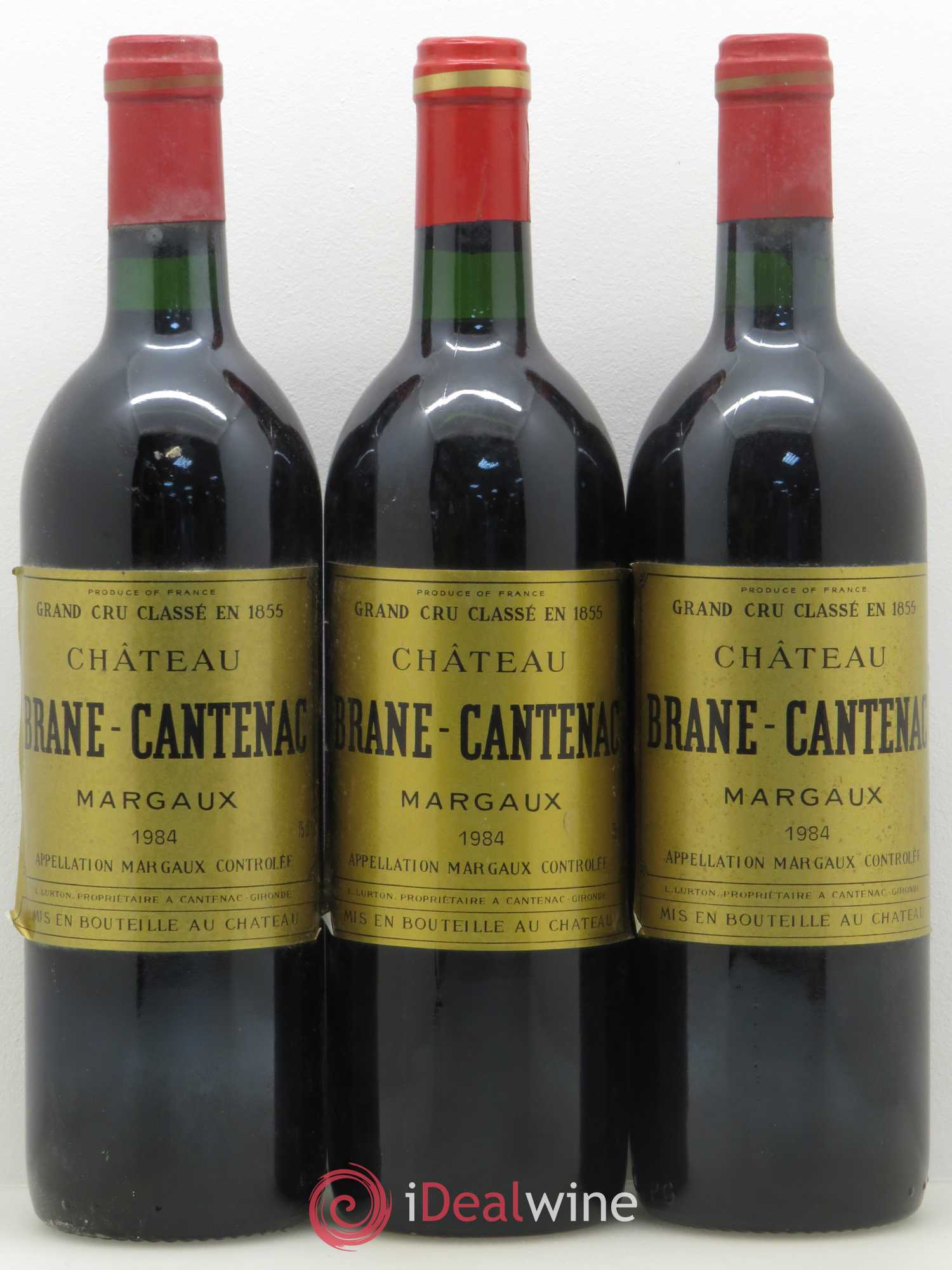 Château Brane Cantenac 2ème Grand Cru Classé 1984 - Lot de 12 bouteilles - 2