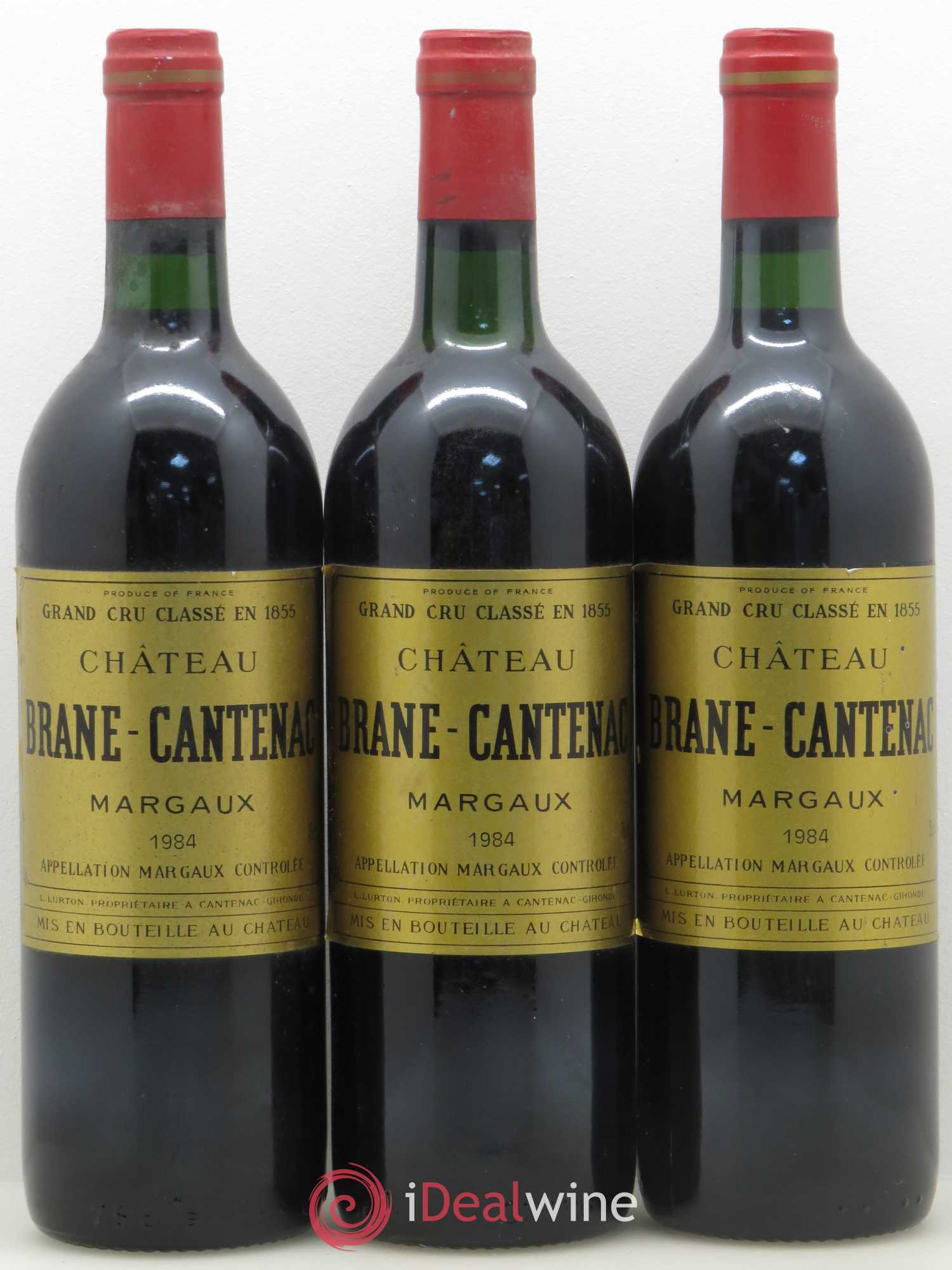 Château Brane Cantenac 2ème Grand Cru Classé 1984 - Lot de 12 bouteilles - 4