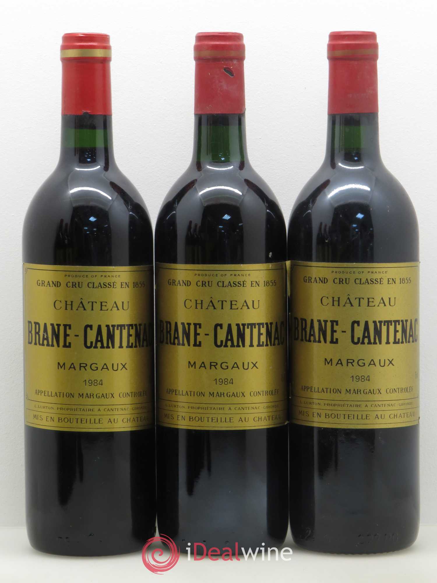 Château Brane Cantenac 2ème Grand Cru Classé 1984 - Lot de 6 bouteilles - 2
