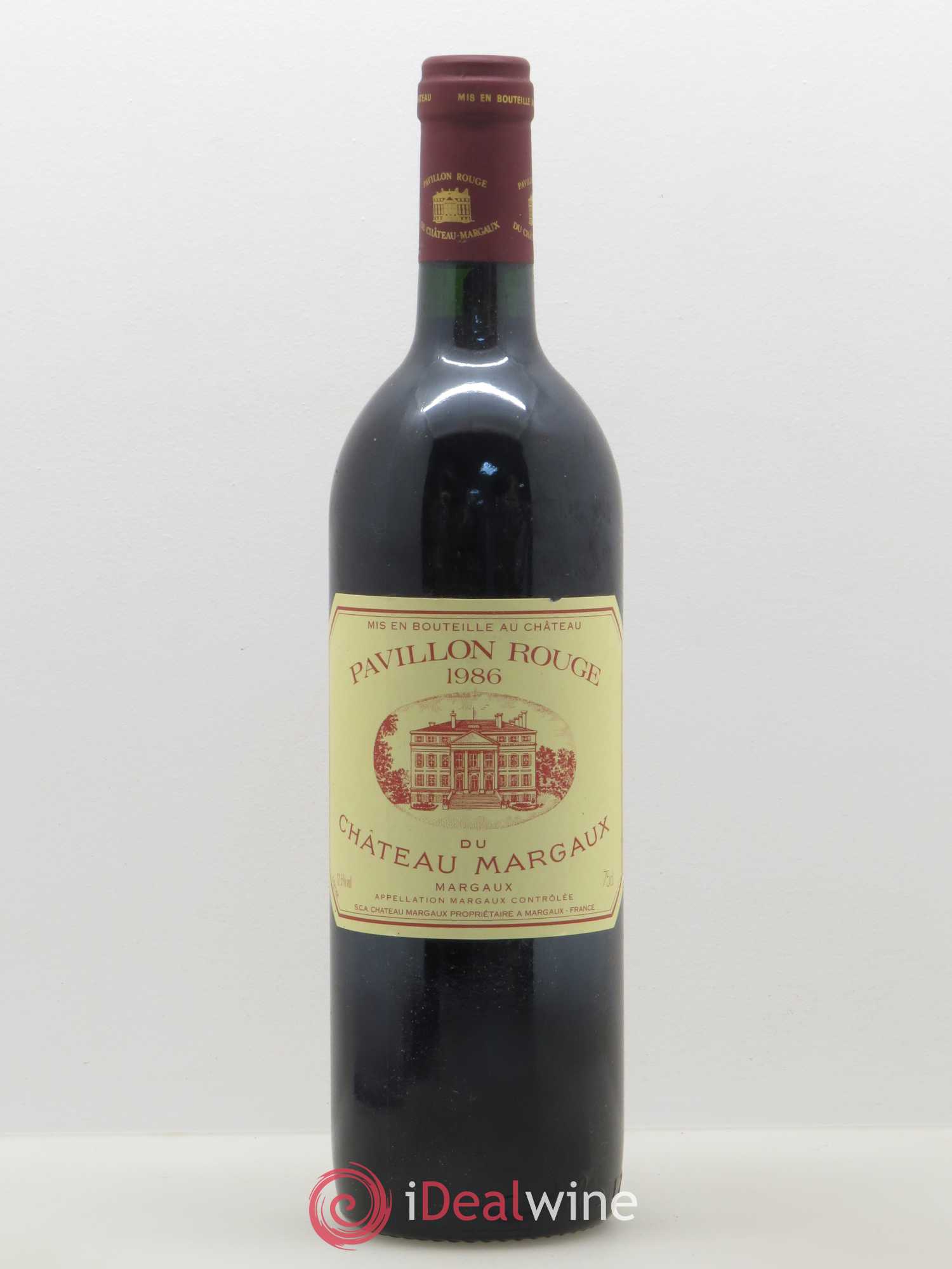 Pavillon Rouge du Château Margaux Second Vin 1986 - Lot de 1 bouteille - 0