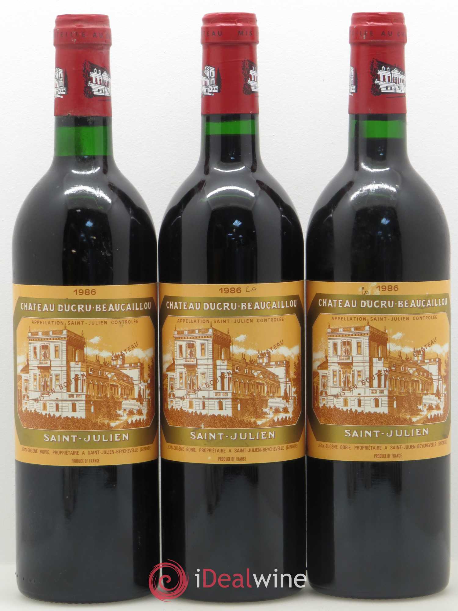 Château Ducru Beaucaillou 2ème Grand Cru Classé 1986 - Lot de 12 bouteilles - 2