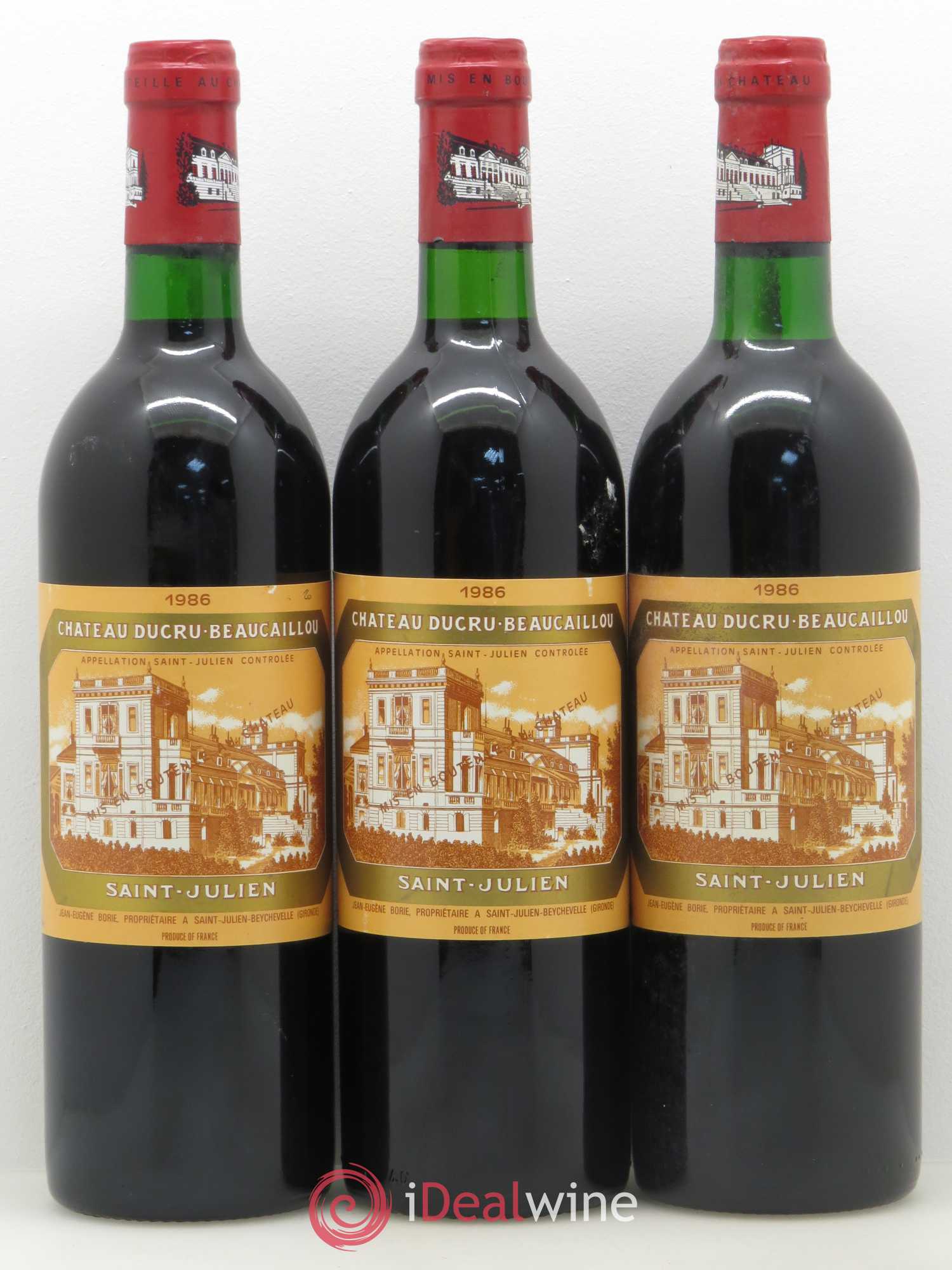 Château Ducru Beaucaillou 2ème Grand Cru Classé 1986 - Lot de 12 bouteilles - 3