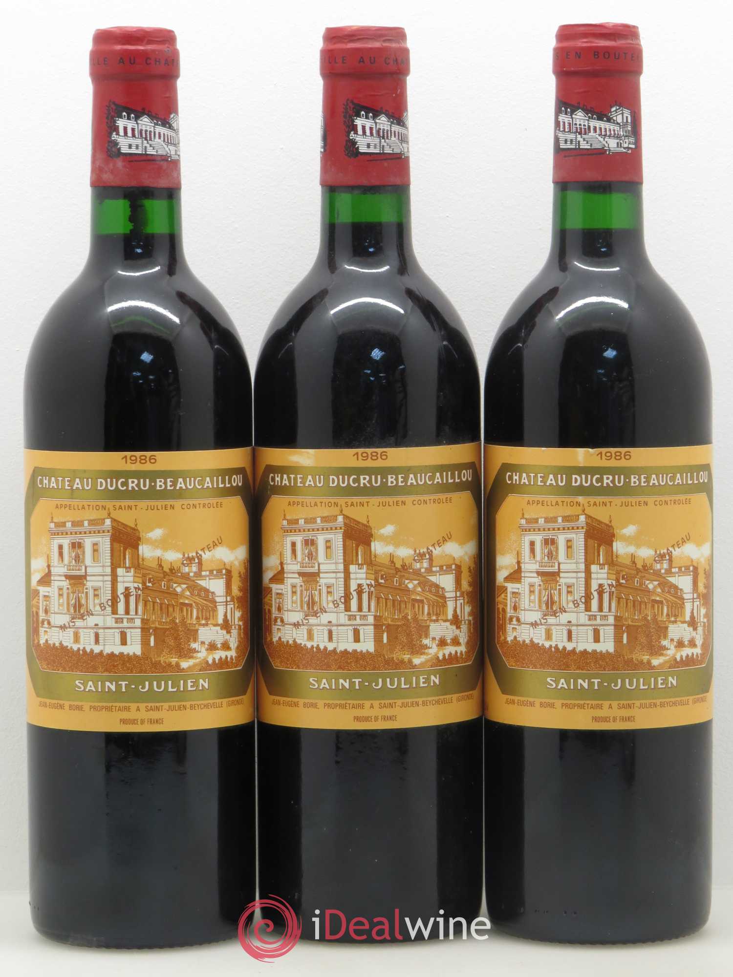 Château Ducru Beaucaillou 2ème Grand Cru Classé 1986 - Lot de 12 bouteilles - 3