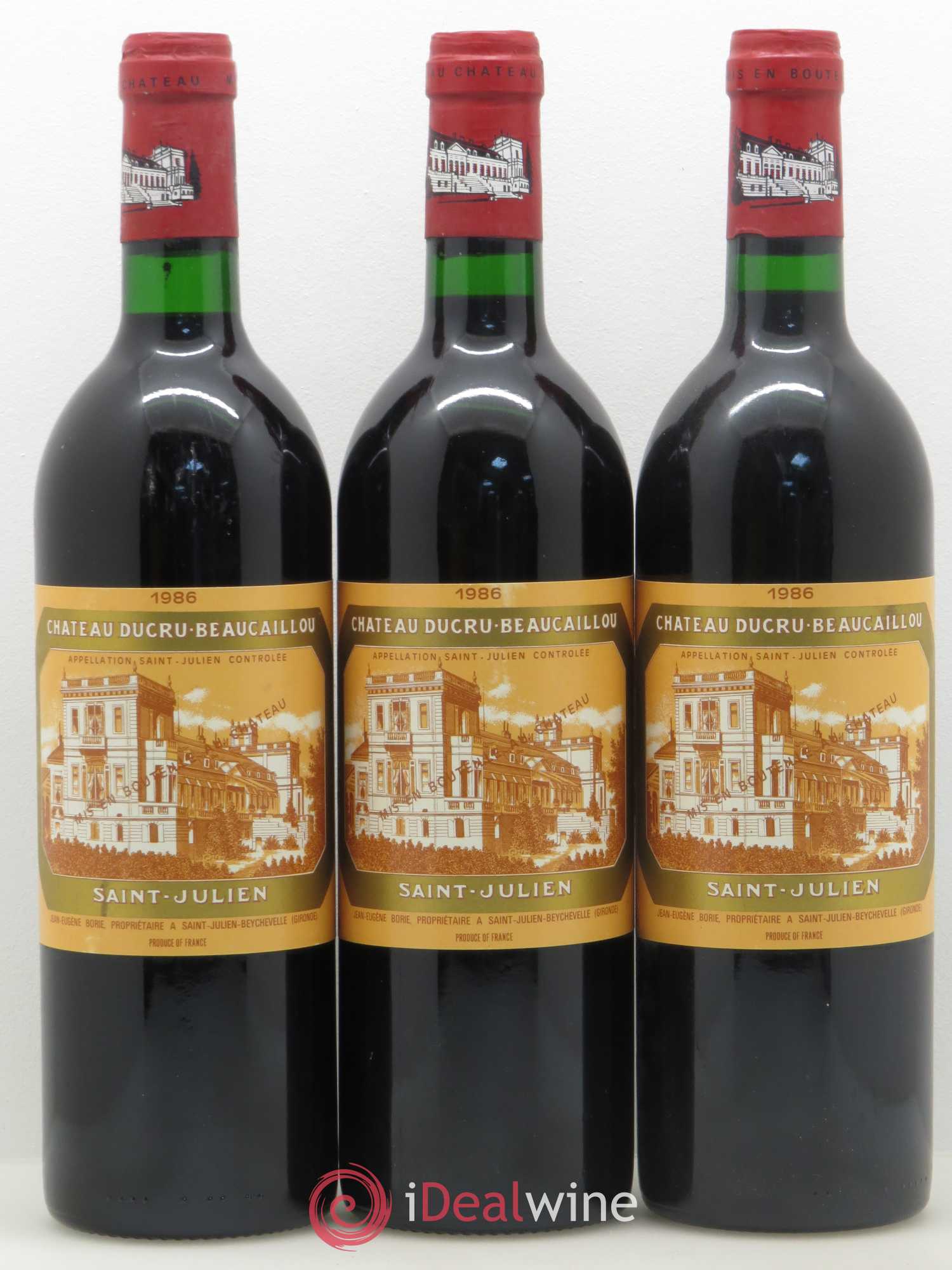Château Ducru Beaucaillou 2ème Grand Cru Classé 1986 - Lot de 12 bouteilles - 4