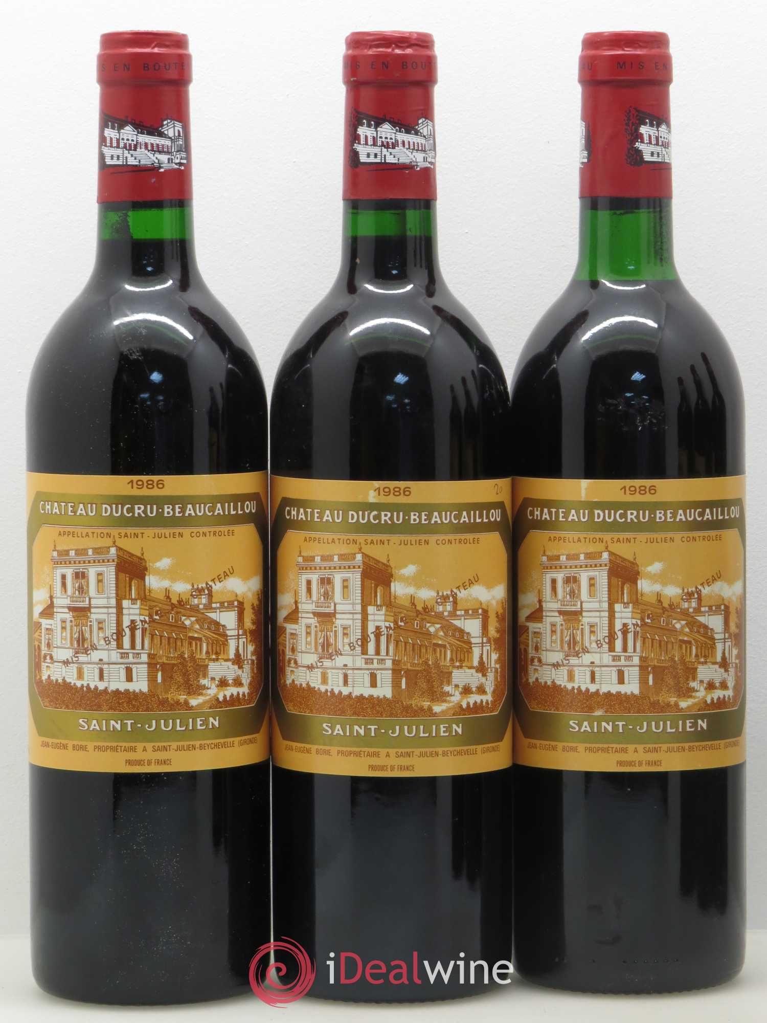 Château Ducru Beaucaillou 2ème Grand Cru Classé 1986 - Lot de 6 bouteilles - 1