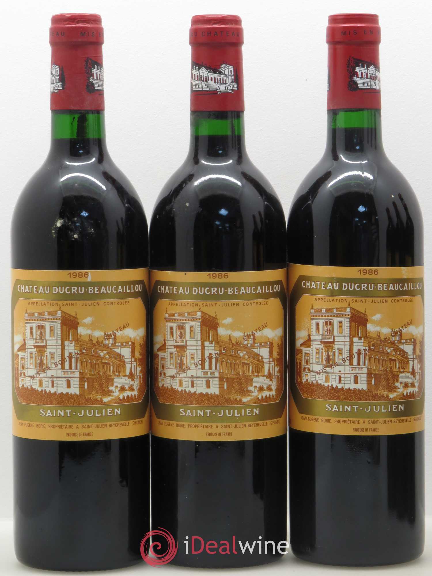 Château Ducru Beaucaillou 2ème Grand Cru Classé 1986 - Lot de 6 bouteilles - 1
