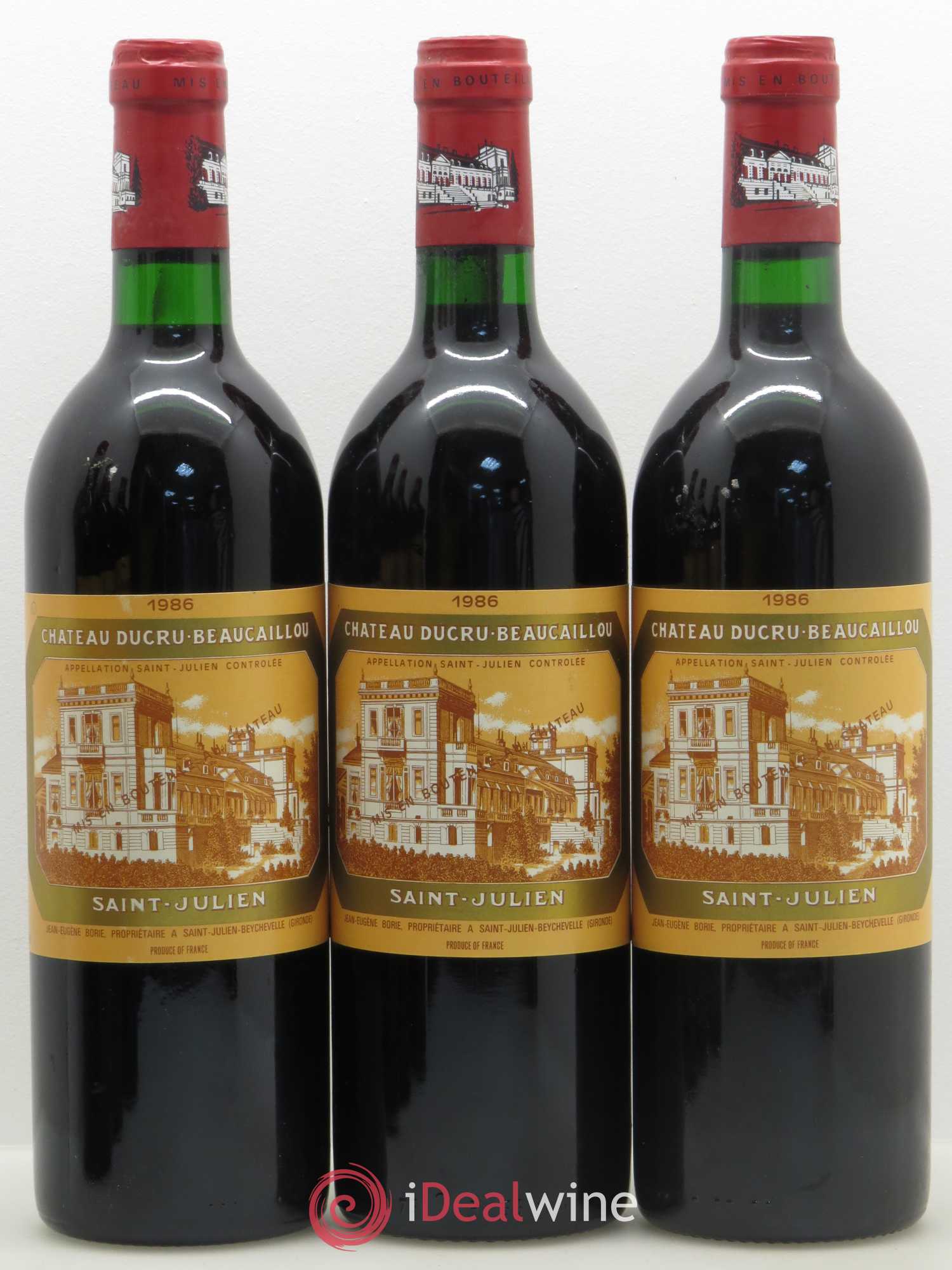 Château Ducru Beaucaillou 2ème Grand Cru Classé 1986 - Lot de 6 bouteilles - 2