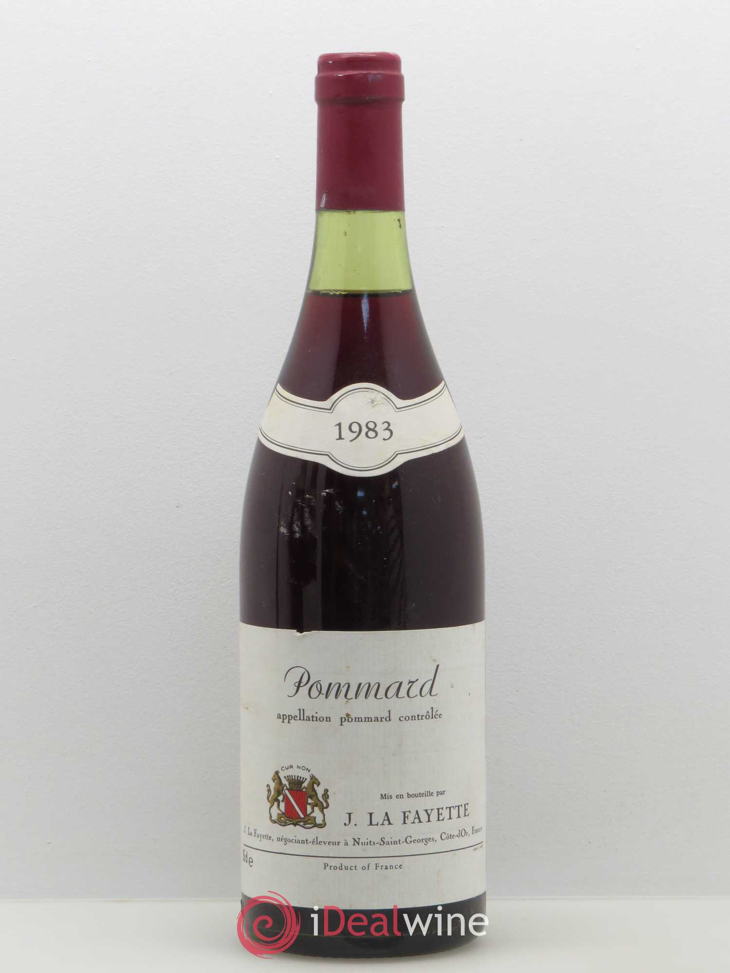 Pommard J. La Fayette 1983 - Posten von 1 Flasche - 0