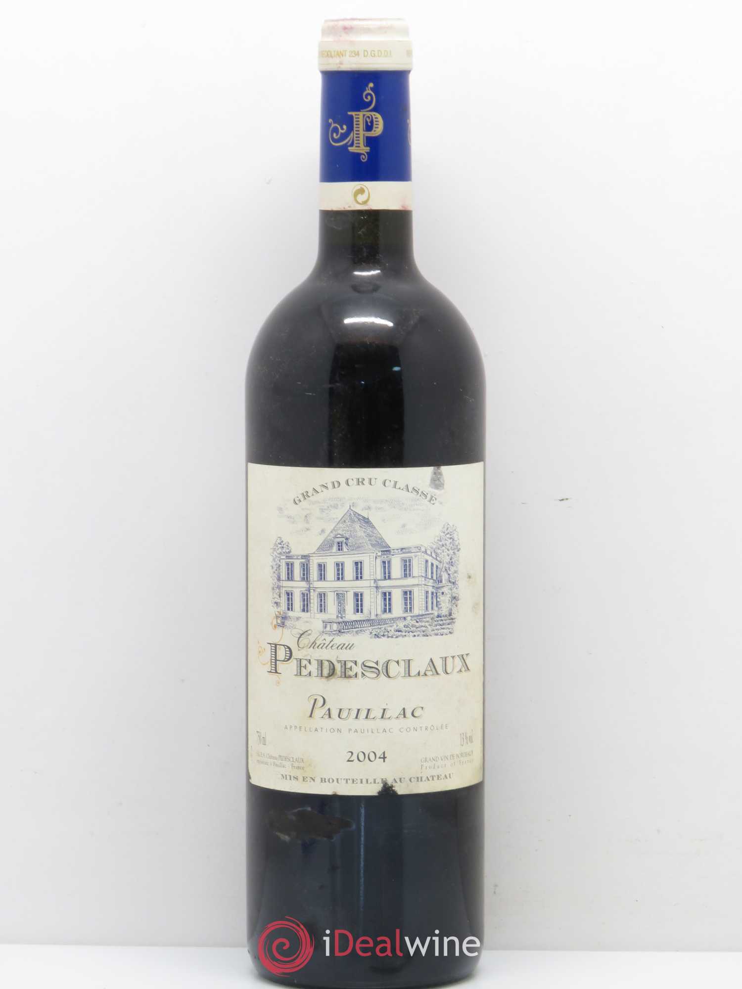 Château Pedesclaux 5ème Grand Cru Classé 2004 - Lot de 1 bouteille - 0