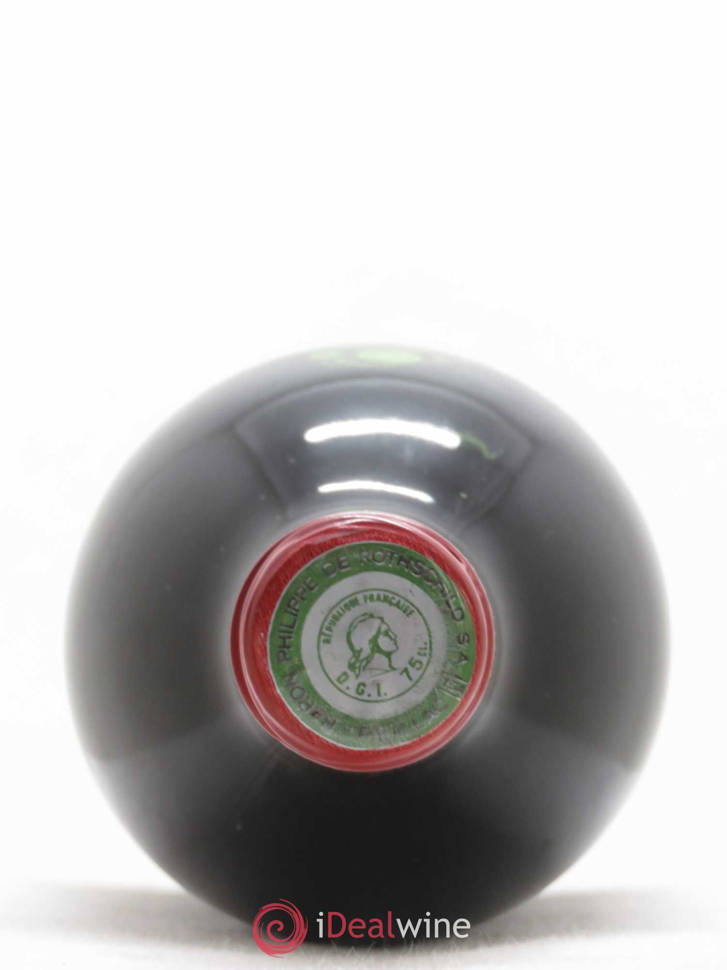 Château Mouton Rothschild 1er Grand Cru Classé 1981 - Lot de 1 bouteille - 1