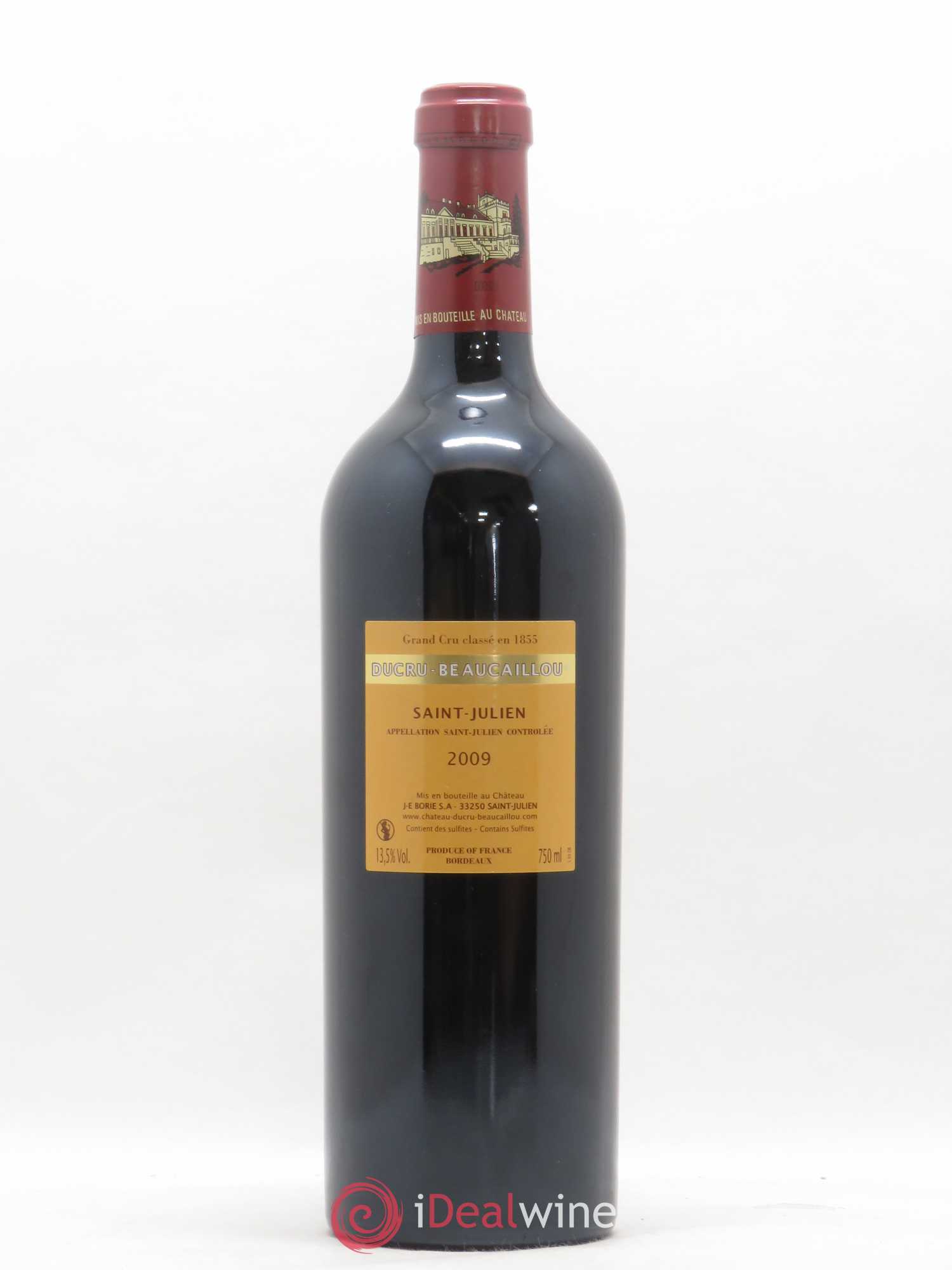 Château Ducru Beaucaillou 2ème Grand Cru Classé 2009 - Lot de 1 bouteille - 1