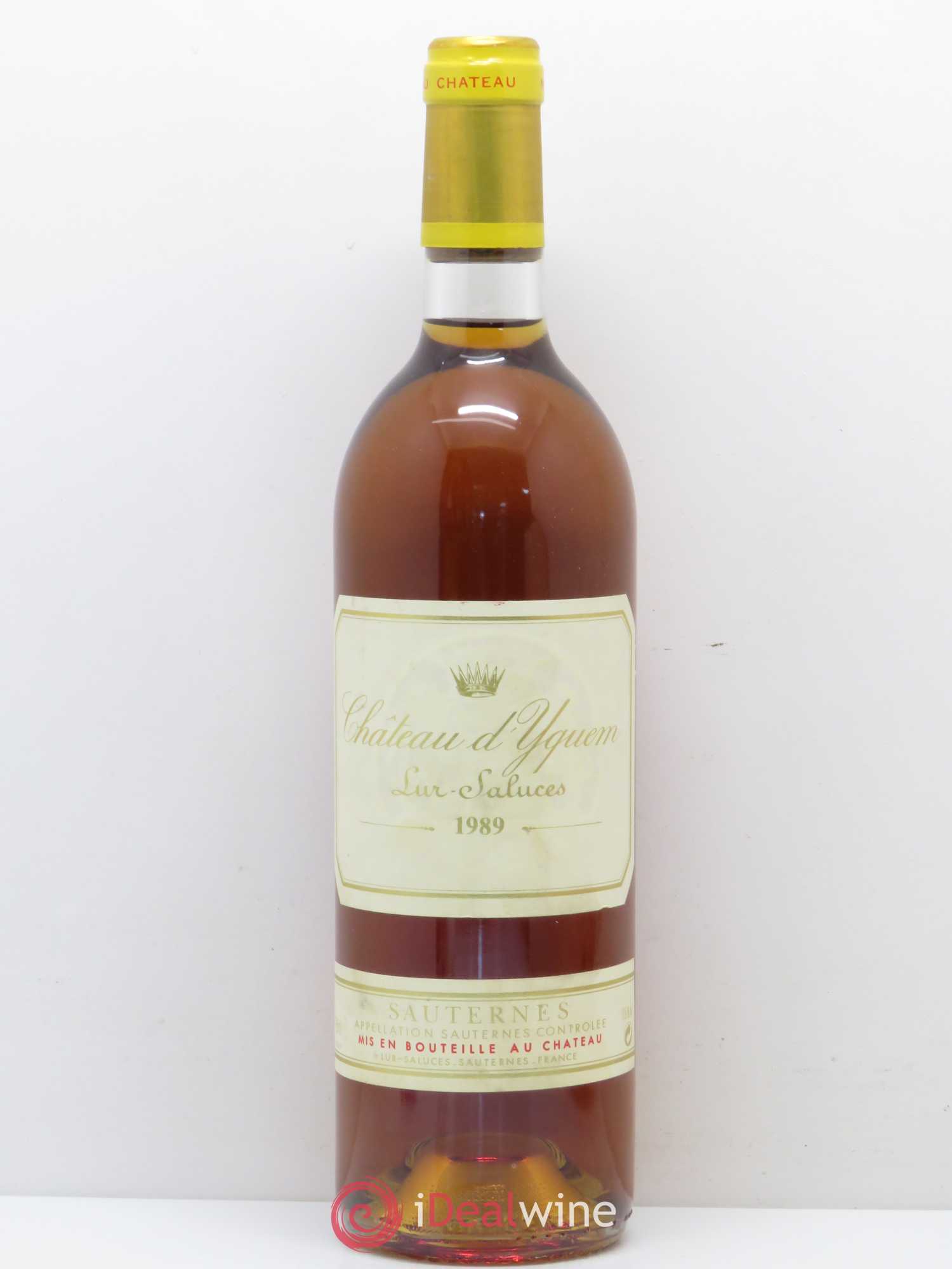 Château d' Yquem 1er Cru Classé Supérieur 1989 - Lotto di 1 bottiglia - 0
