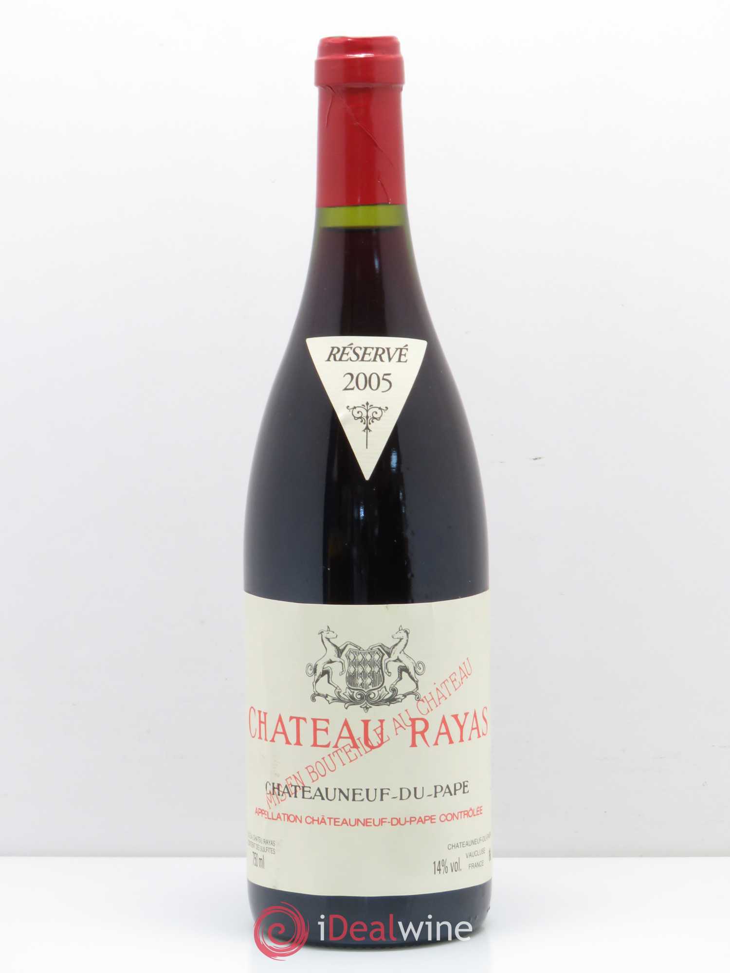 Châteauneuf-du-Pape Château Rayas Emmanuel Reynaud 2005 - Lot de 1 bouteille - 0