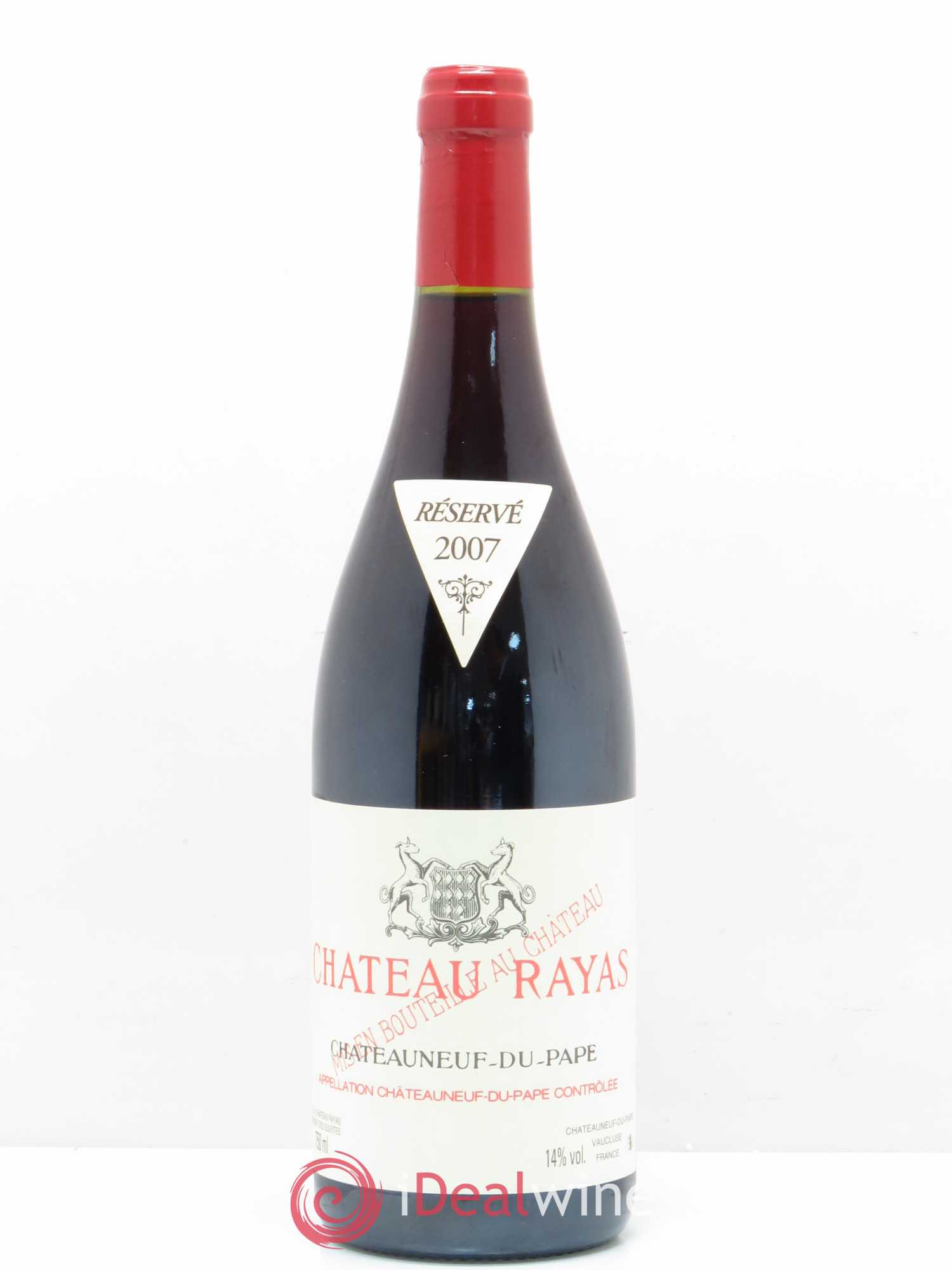 Châteauneuf-du-Pape Château Rayas Emmanuel Reynaud 2007 - Lot de 1 bouteille - 0