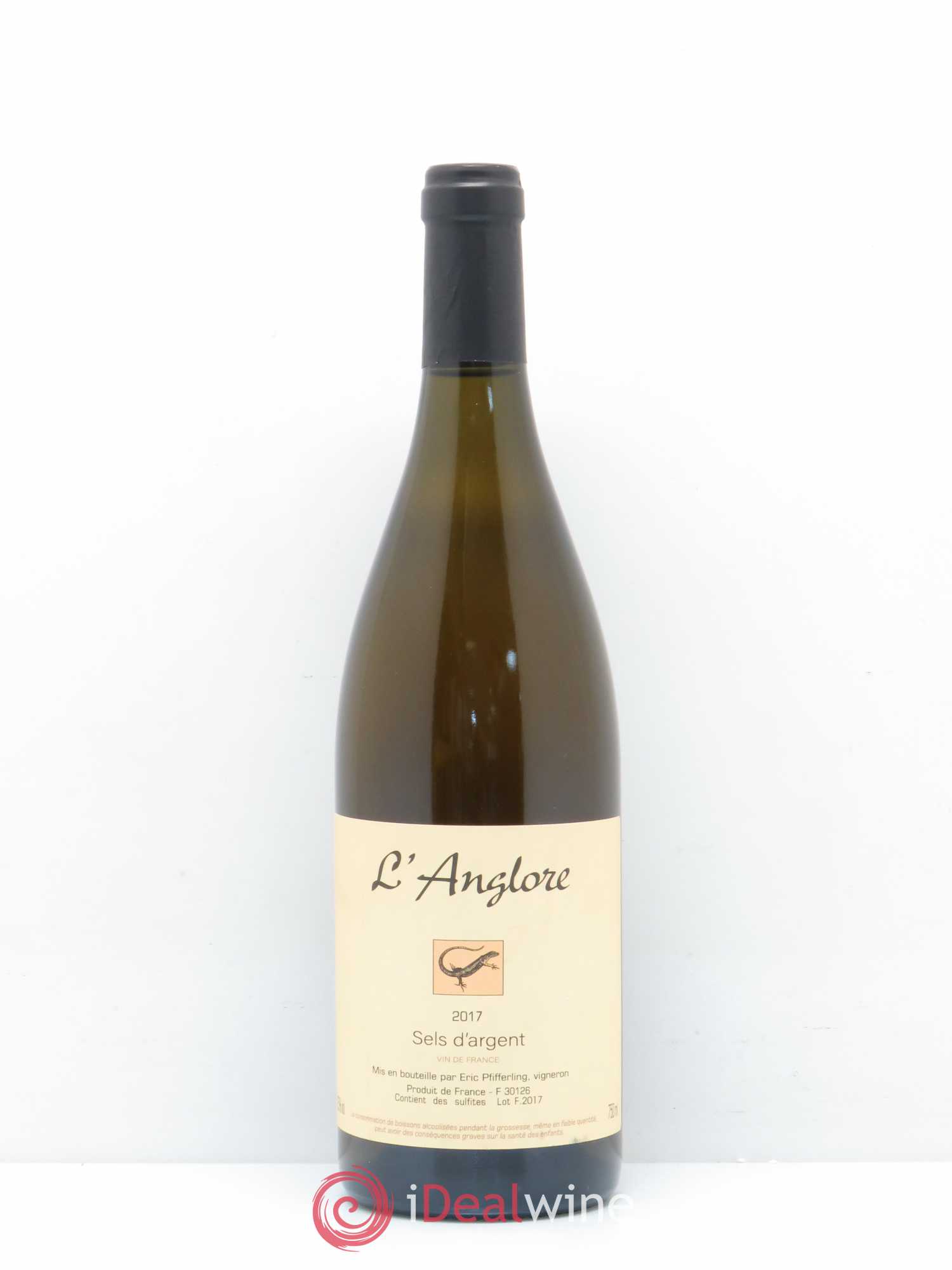 Vin de France Sels d'argent L'Anglore 2017 - Lot de 1 bouteille - 0